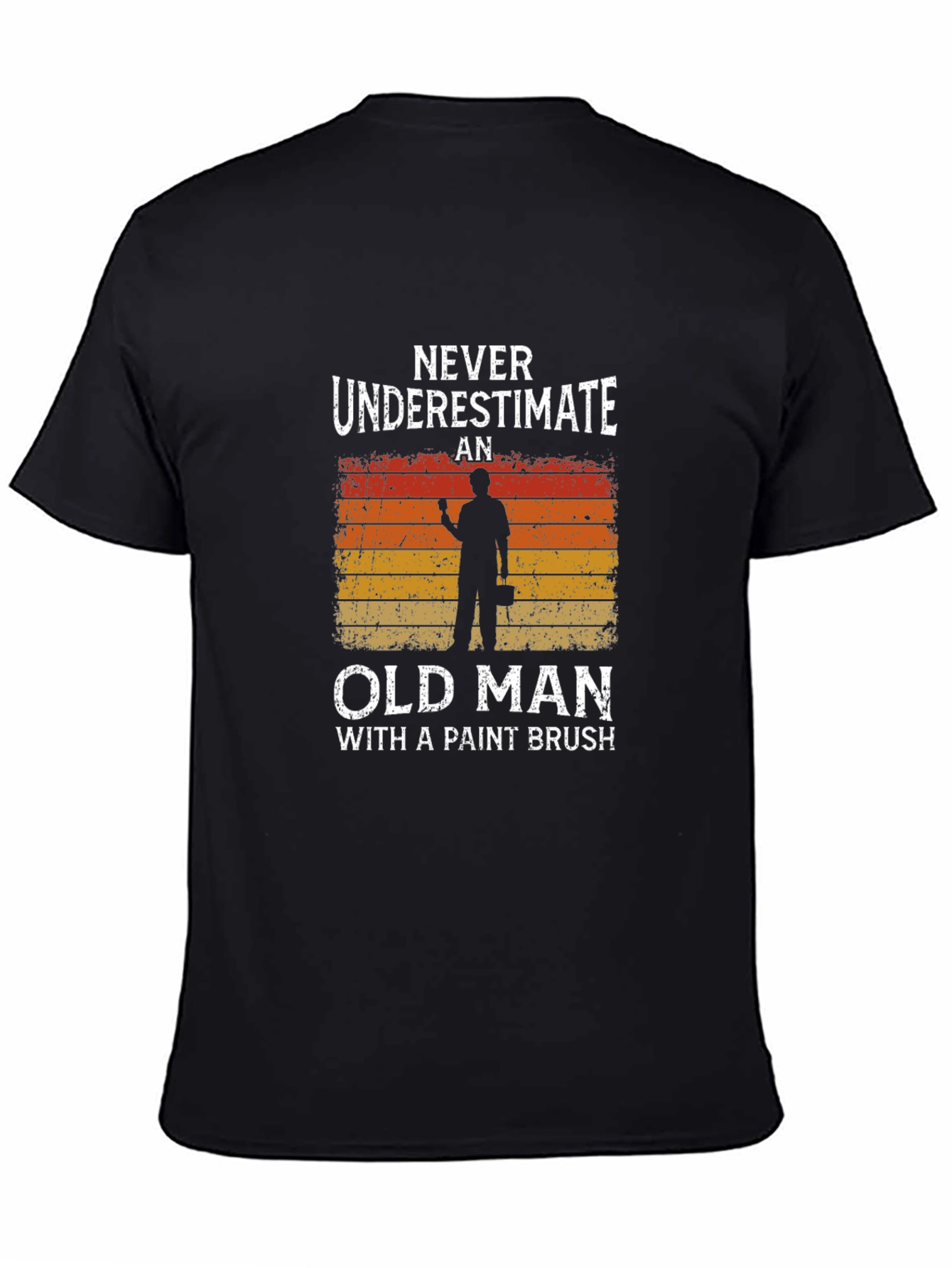 Never Underestimate an Old Man T-Shirt