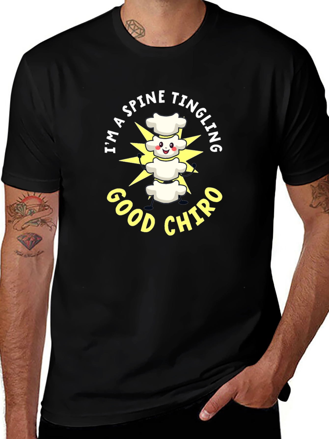 Spine Tingling Good Chiro Graphic T-Shirt