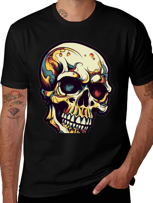 Skull Graphic Tee - Edgy Streetwear