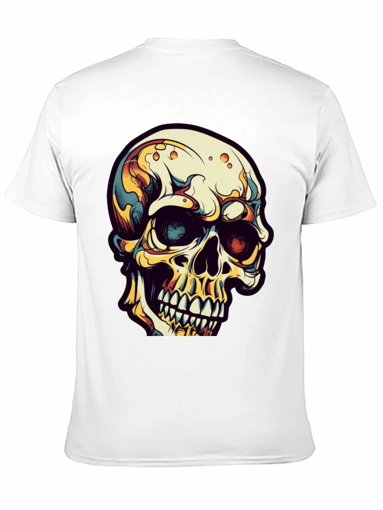 Skull Graphic Tee - Edgy Streetwear