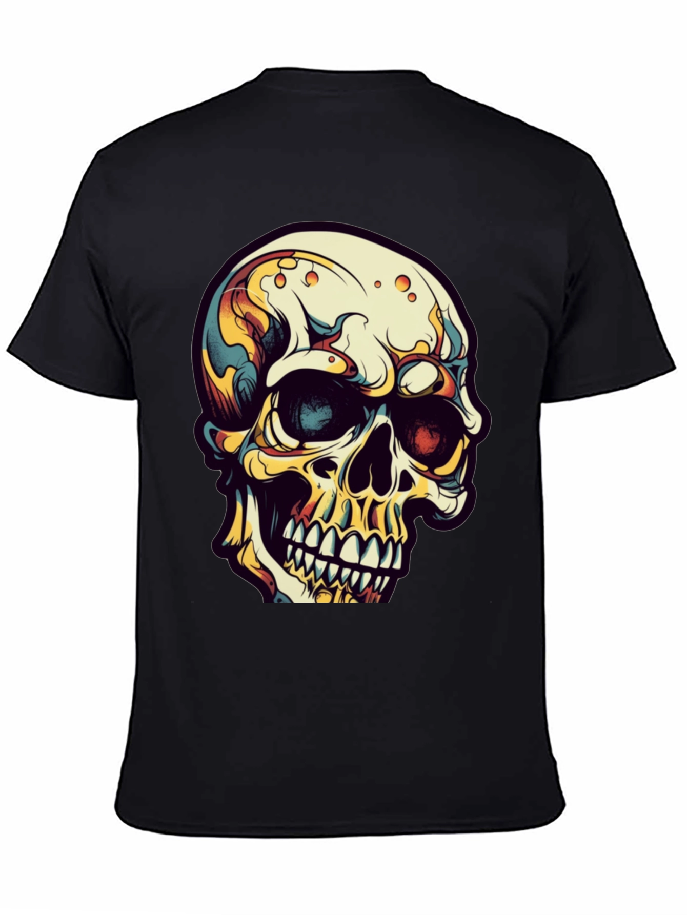 Skull Graphic Tee - Edgy Streetwear
