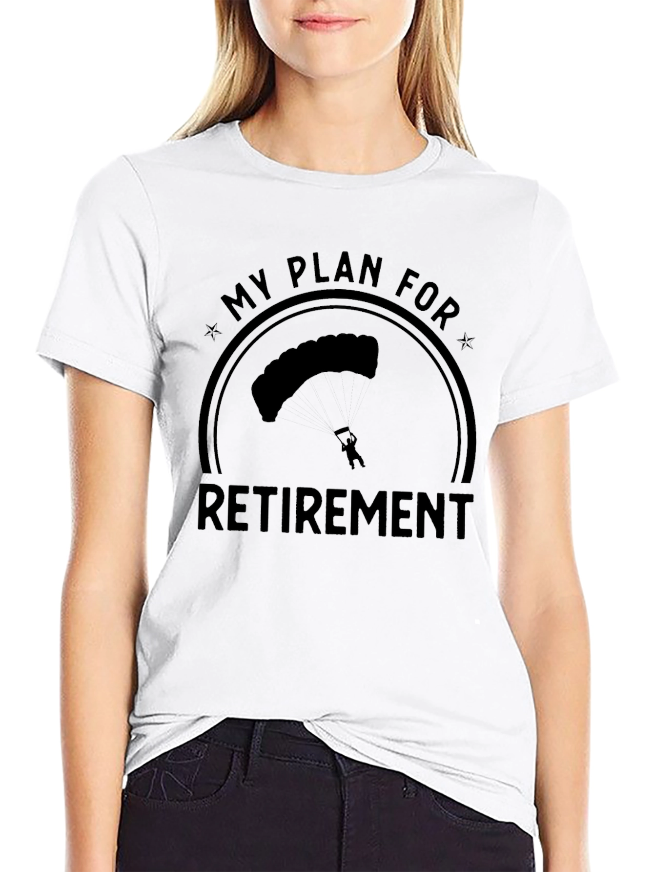 Retirement Plan Skydiving T-Shirt