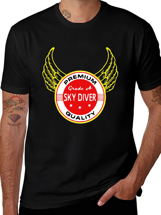 Premium Sky Diver Grade A Graphic T-Shirt