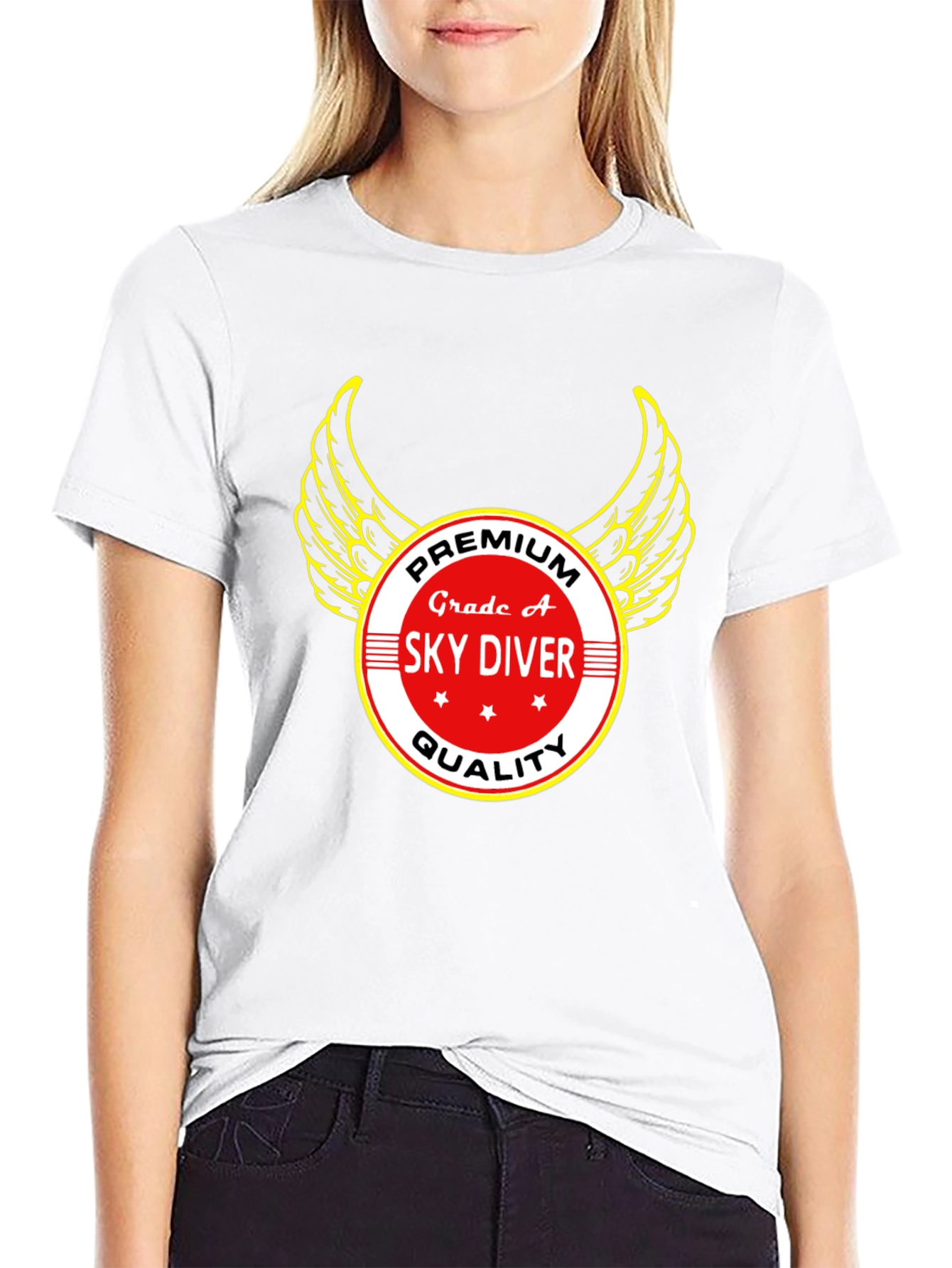 Premium Sky Diver Grade A Graphic T-Shirt