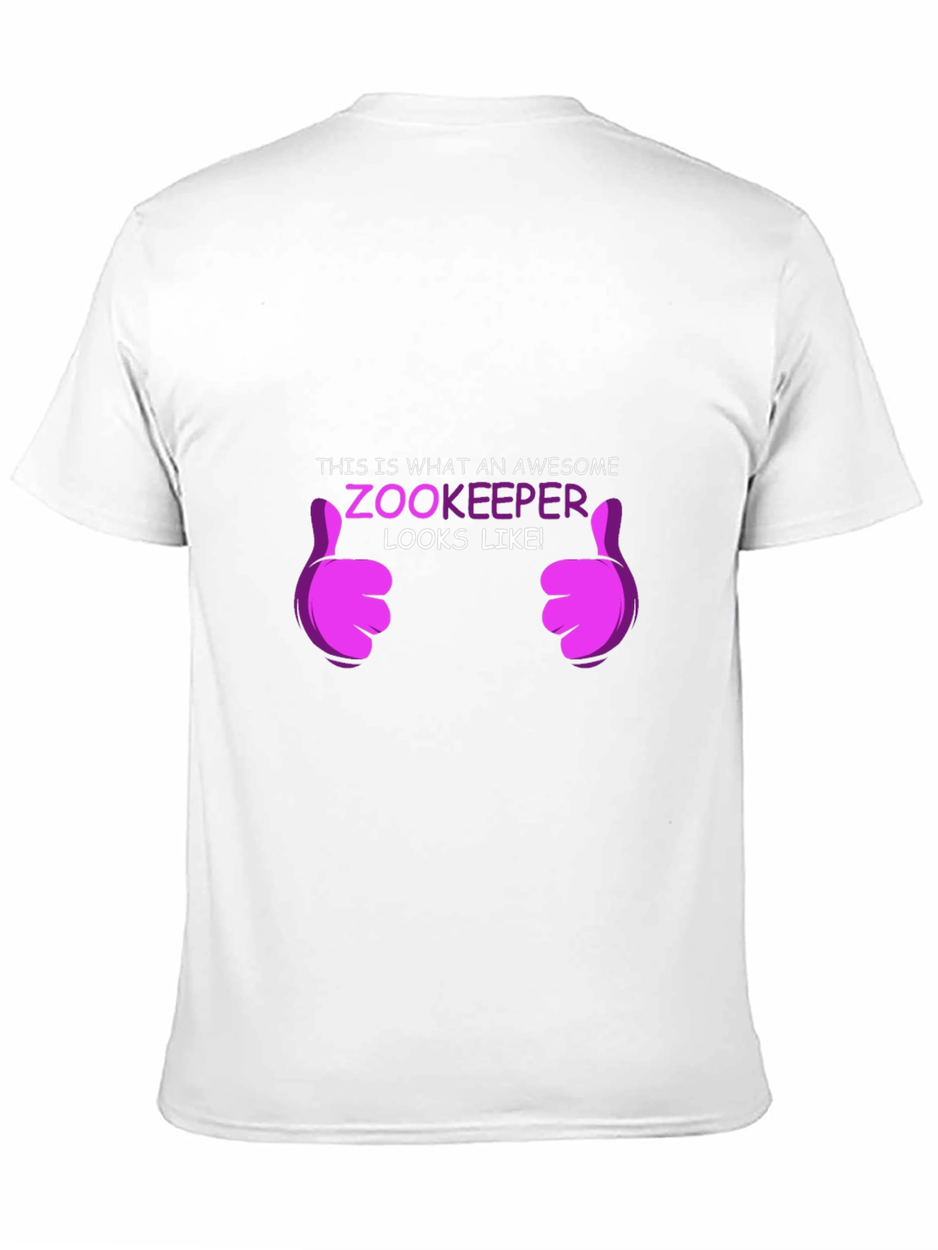 Awesome Zookeeper Graphic T-Shirt