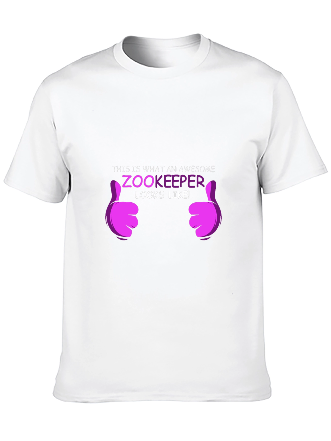 Awesome Zookeeper Graphic T-Shirt