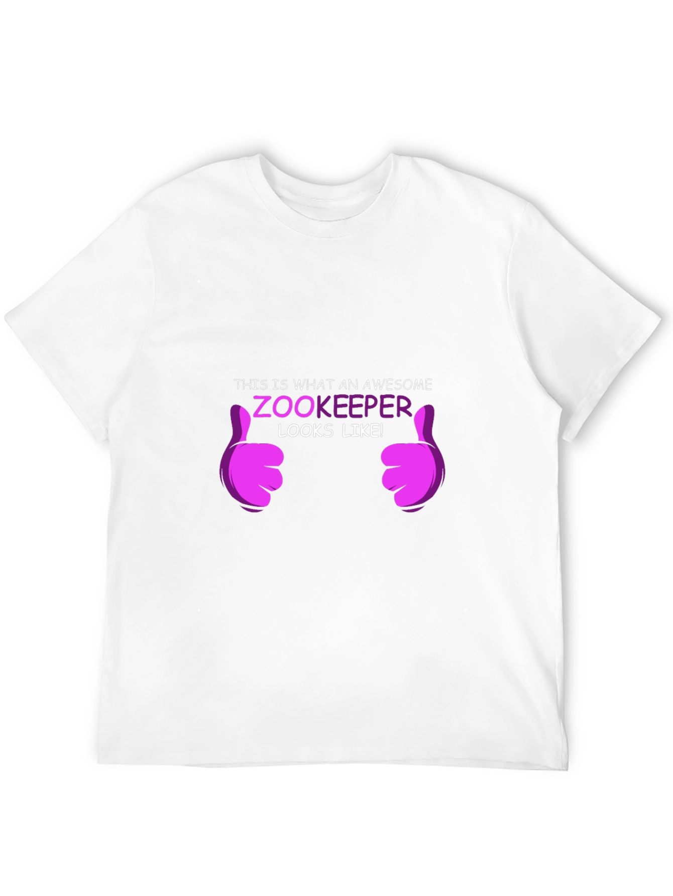 Awesome Zookeeper Graphic T-Shirt