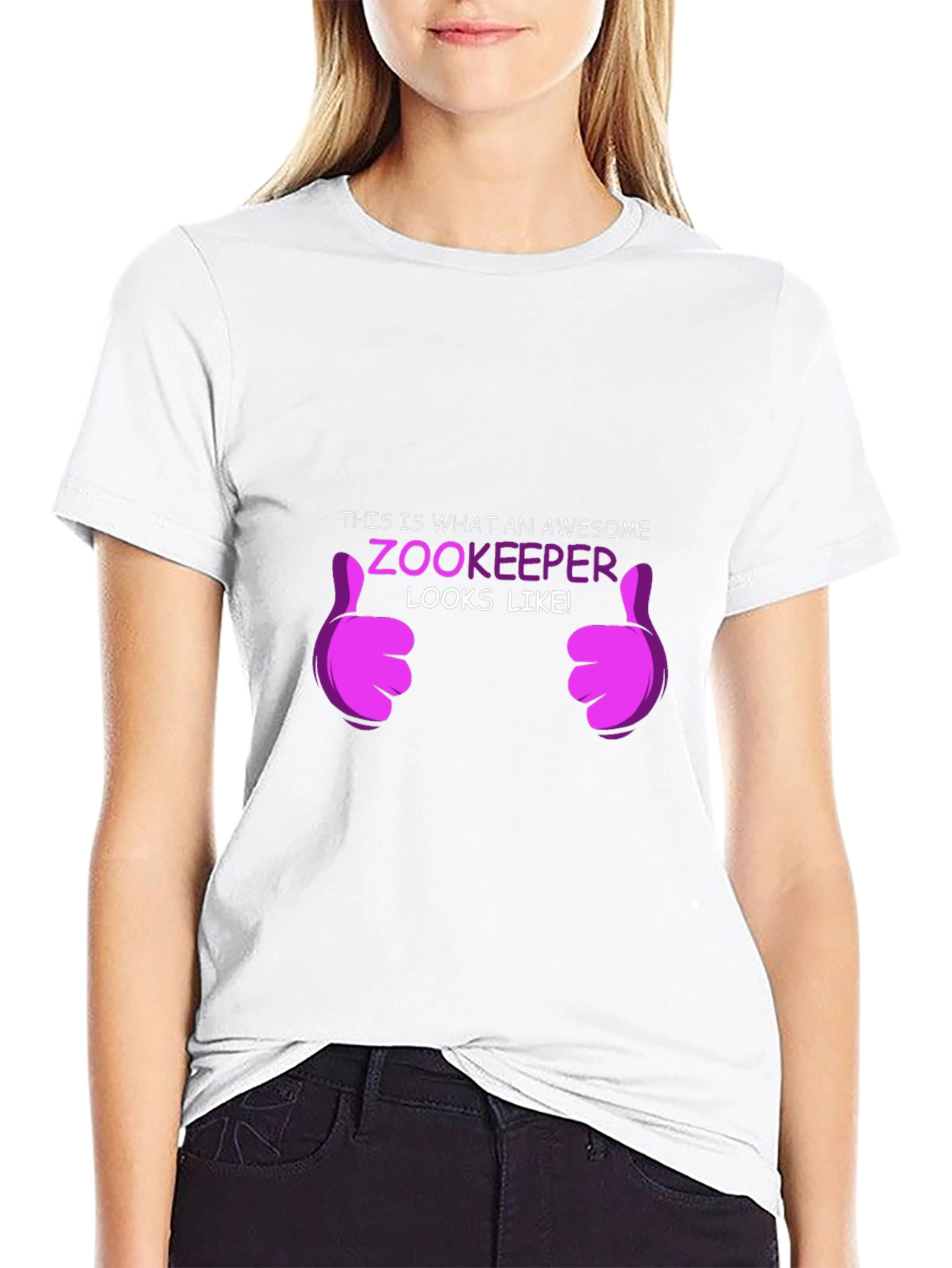 Awesome Zookeeper Graphic T-Shirt