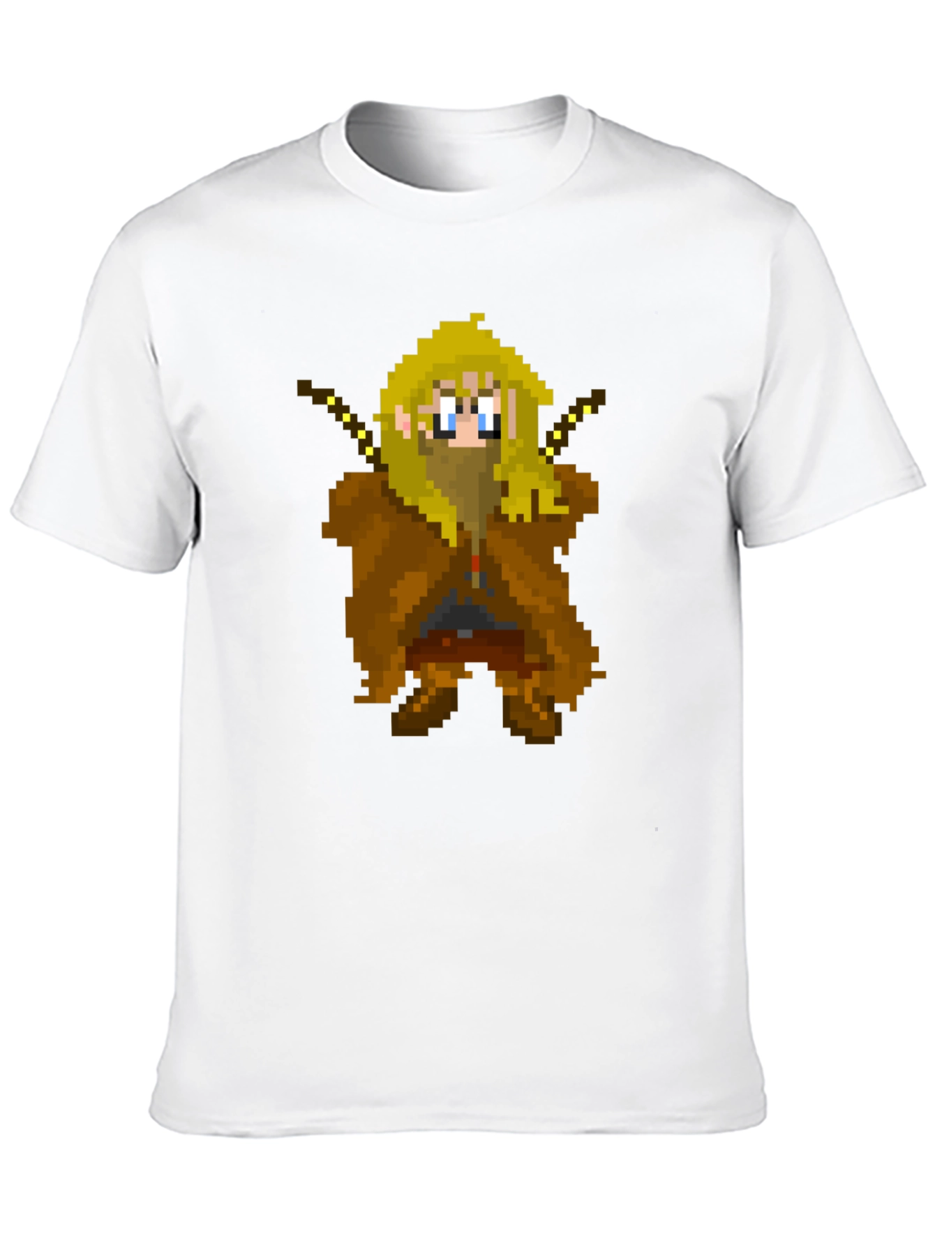 Pixel Wizard Graphic Tee - Gamer Shirt