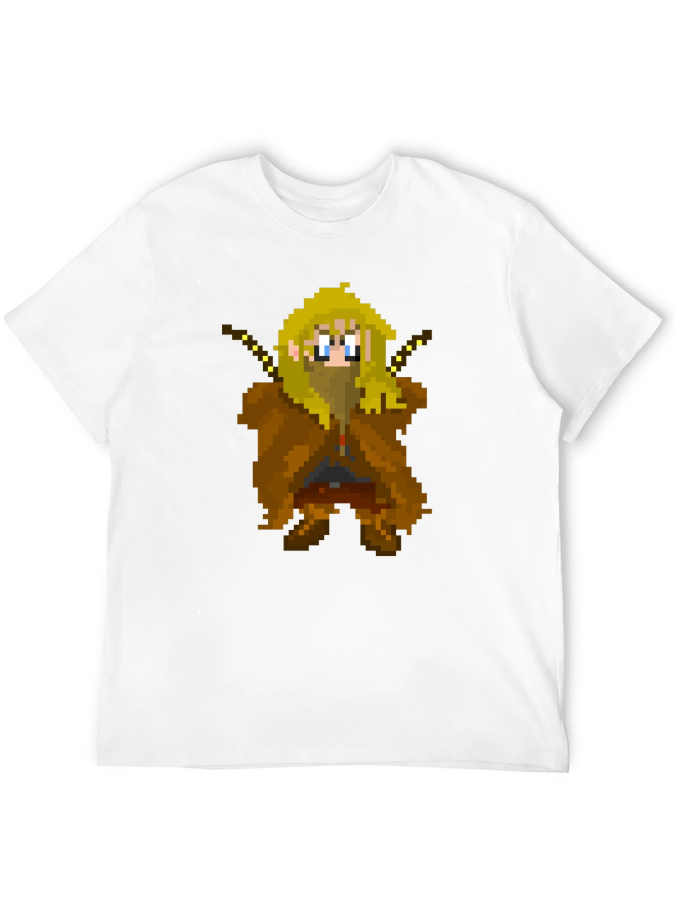 Pixel Wizard Graphic Tee - Gamer Shirt