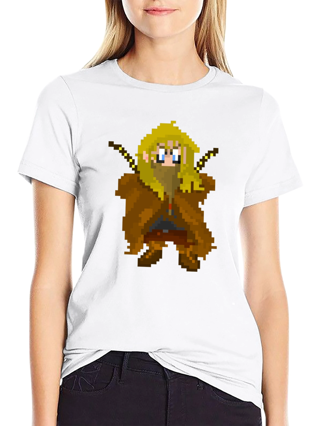 Pixel Wizard Graphic Tee - Gamer Shirt