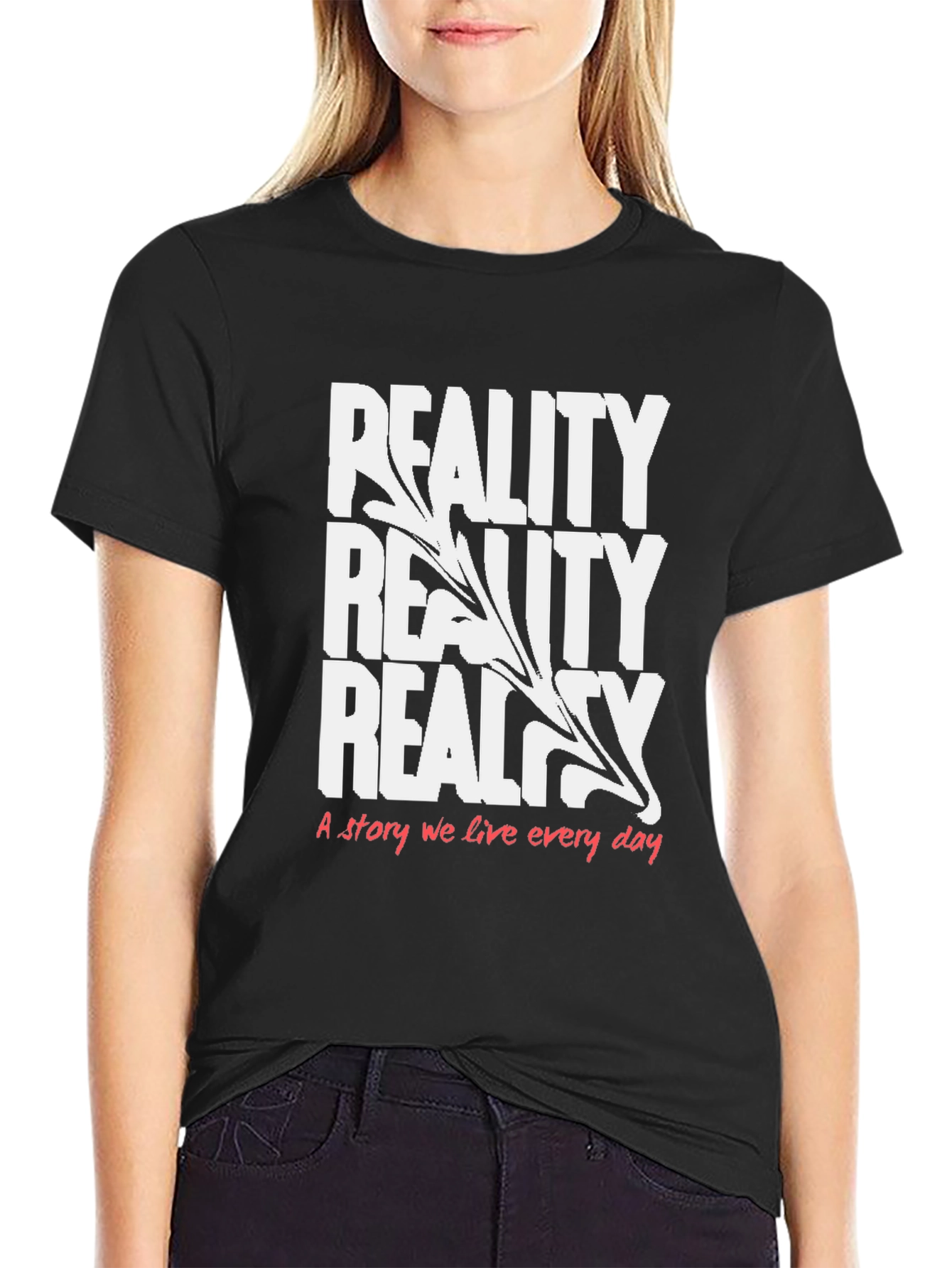 Reality Graphic Tee - Everyday Story T-Shirt