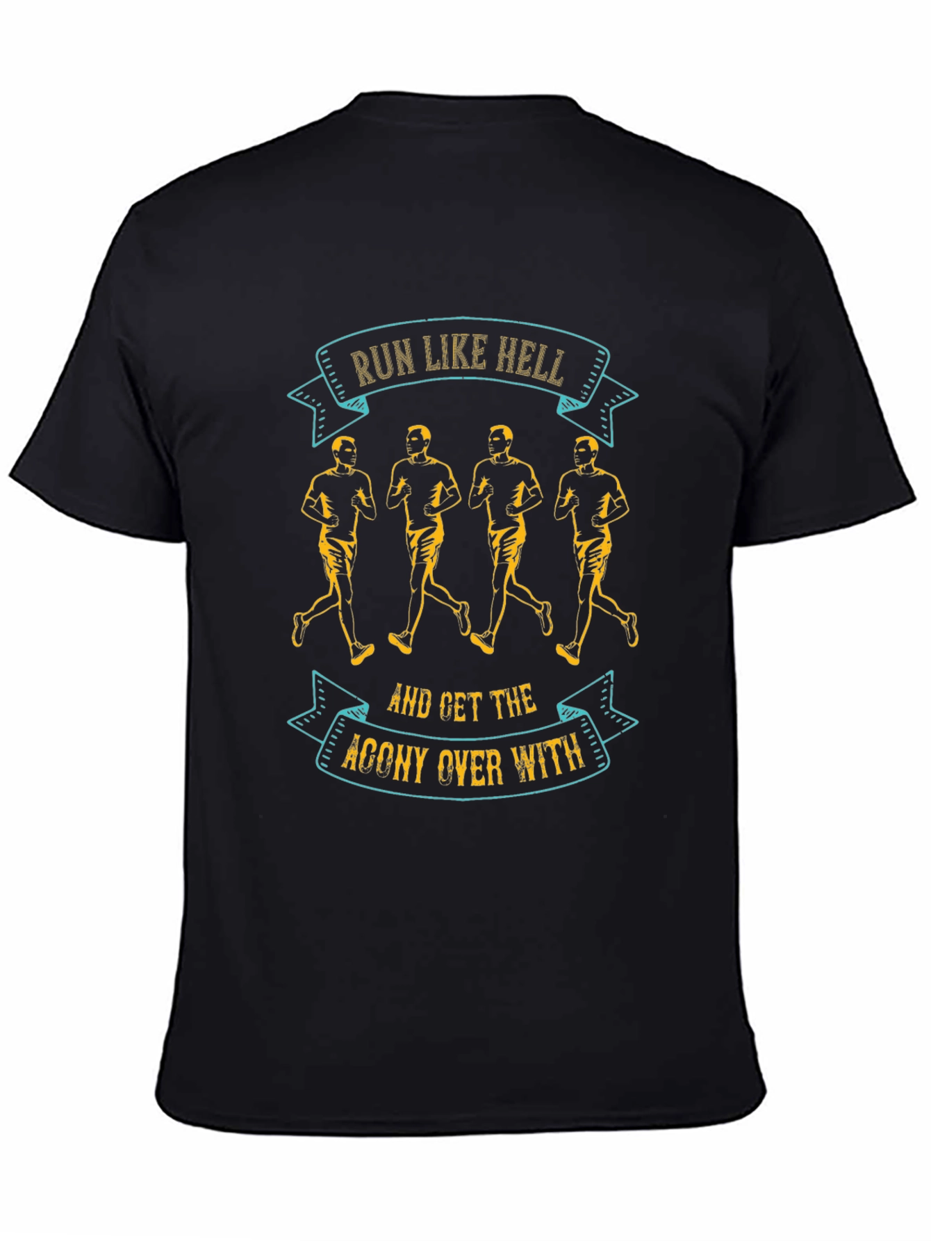 Run Like Hell T-Shirt - Motivational Running Tee