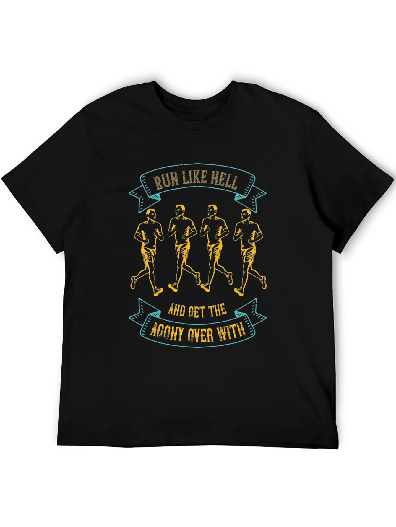 Run Like Hell T-Shirt - Motivational Running Tee