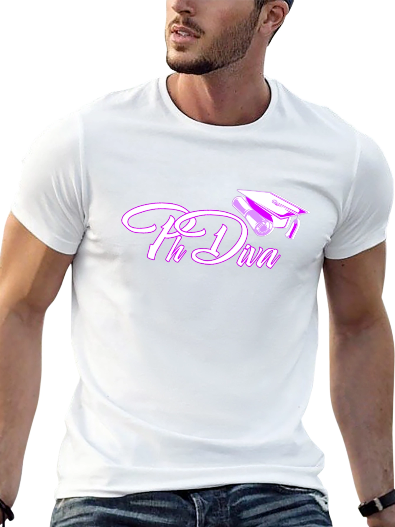 PhDiva Graduation T-Shirt - Stylish Celebration