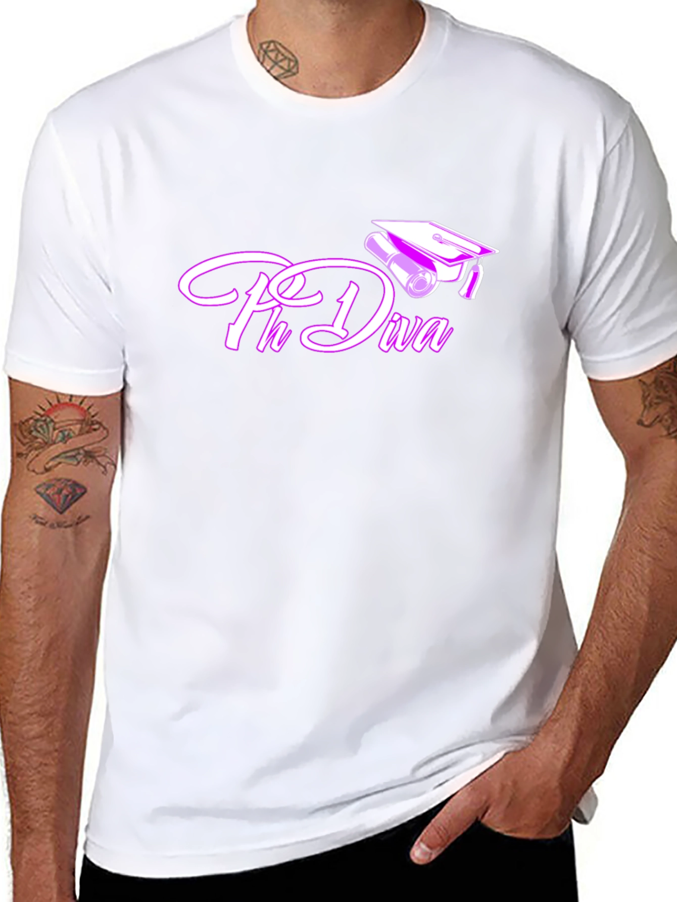 PhDiva Graduation T-Shirt - Stylish Celebration