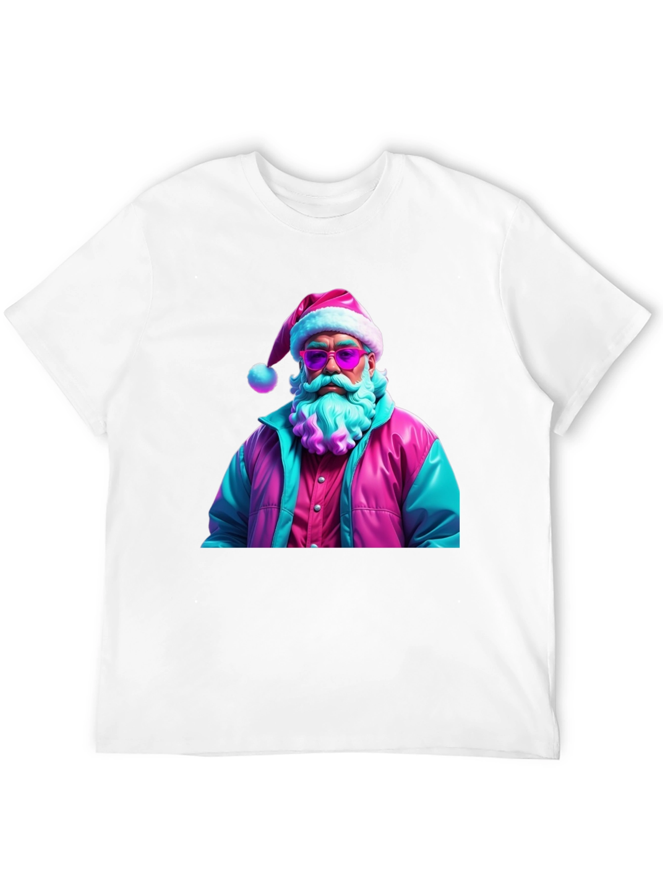 Retro Santa Graphic T-Shirt