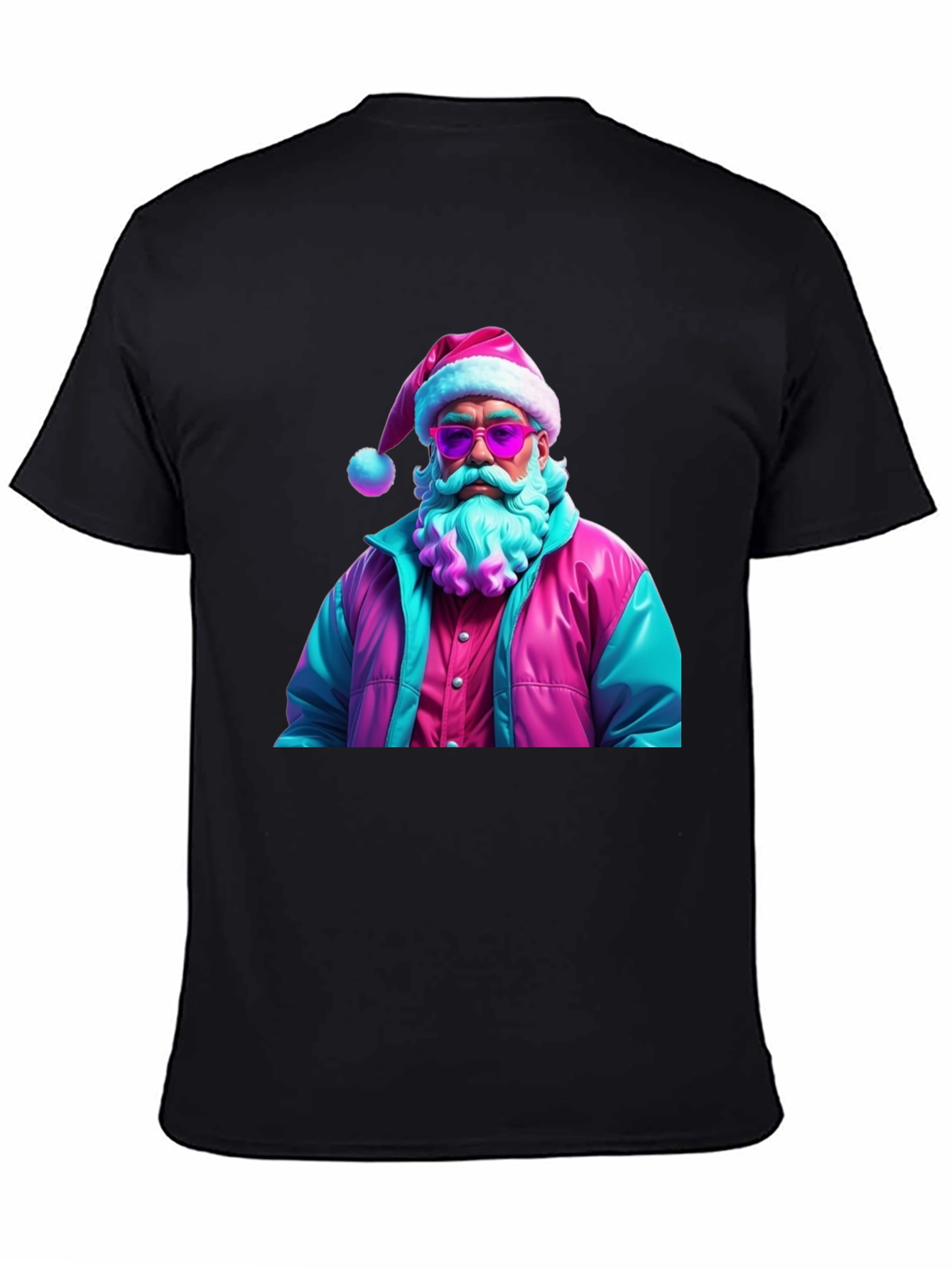 Retro Santa Graphic T-Shirt
