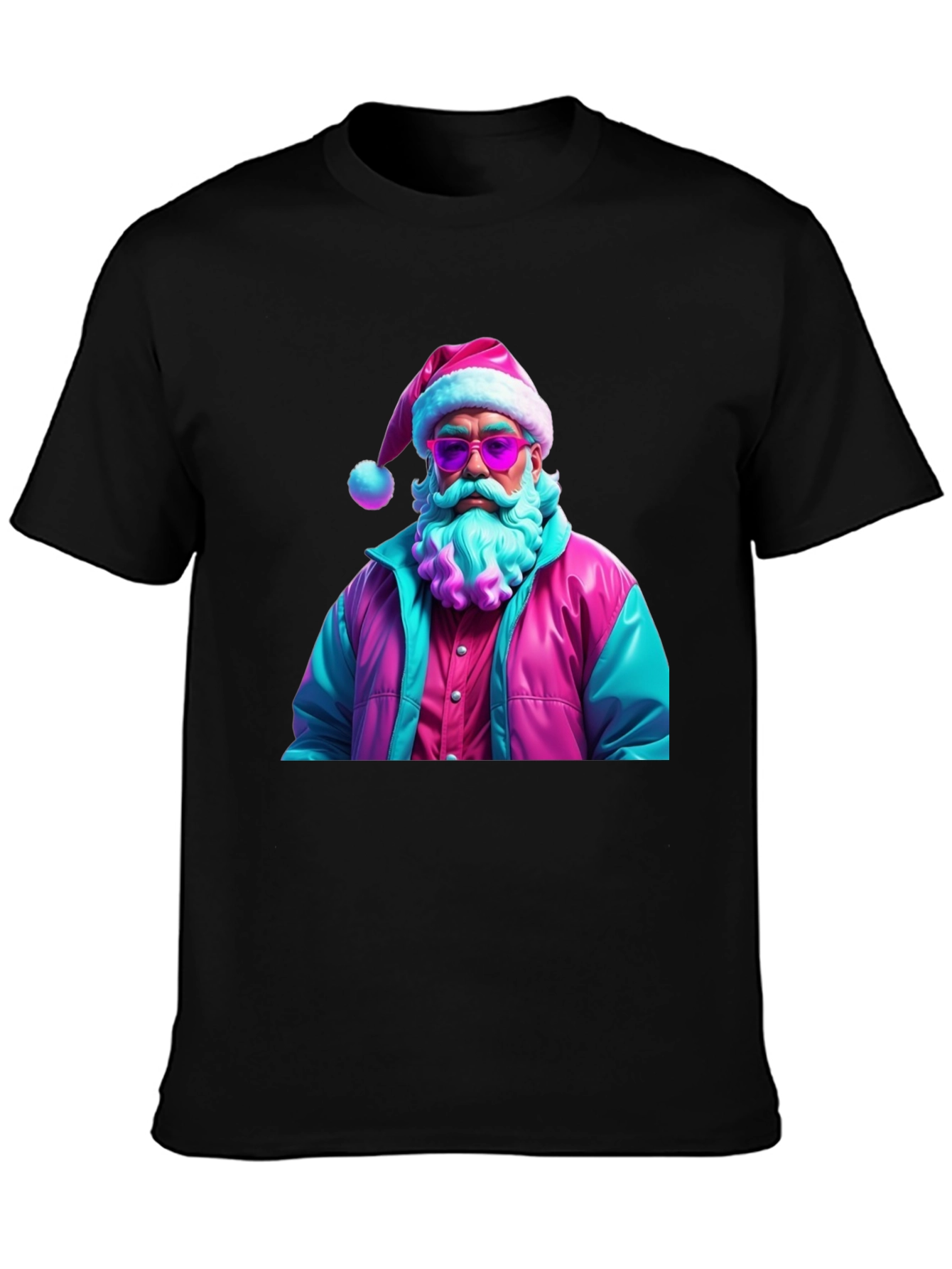 Retro Santa Graphic T-Shirt