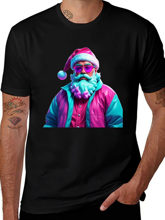 Retro Santa Graphic T-Shirt