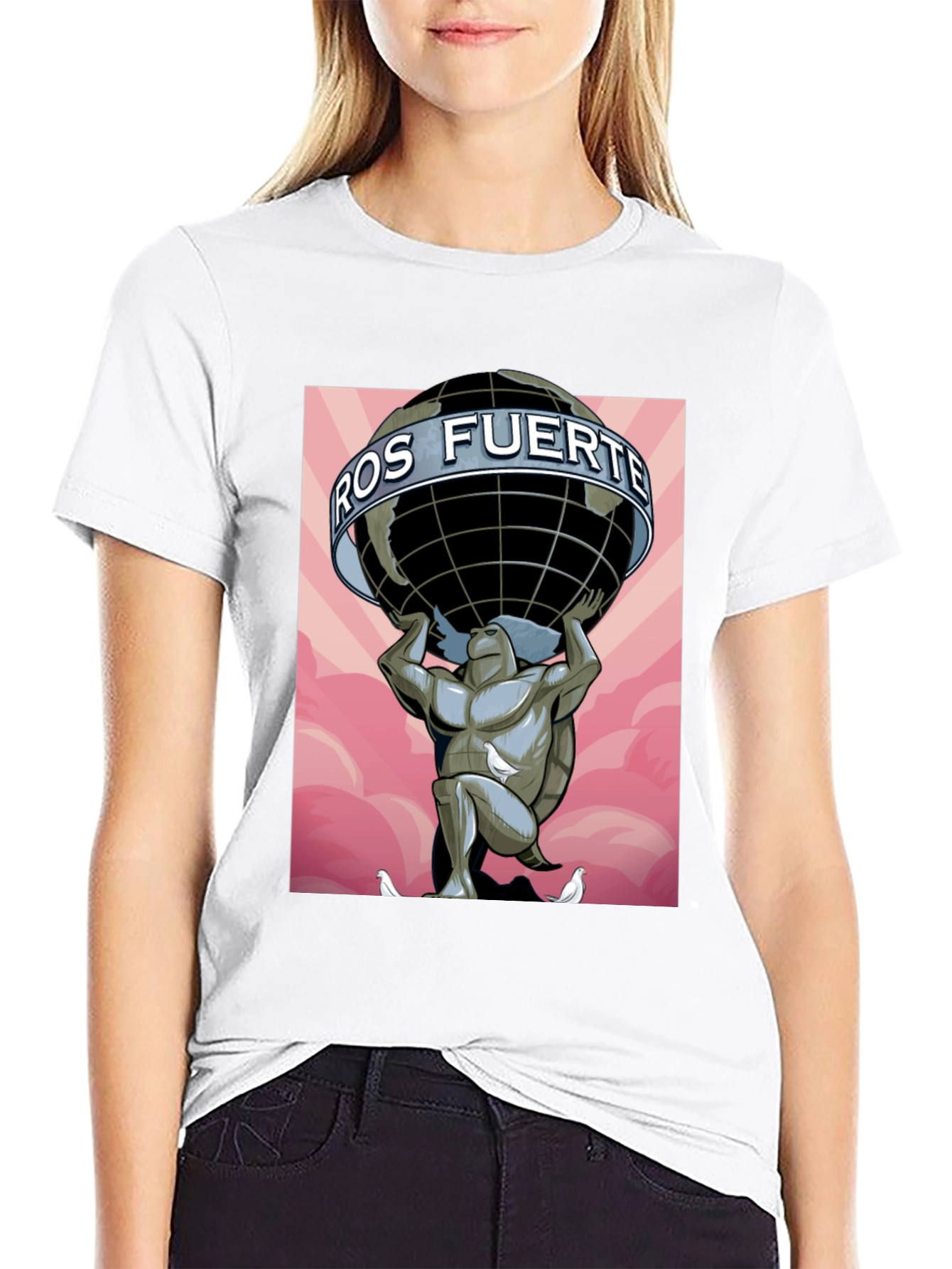ROS FUERTE Atlas Graphic T-Shirt