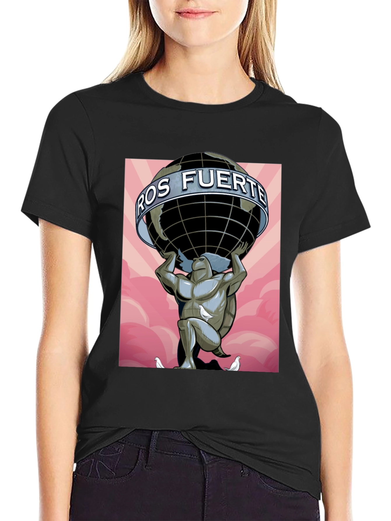 ROS FUERTE Atlas Graphic T-Shirt