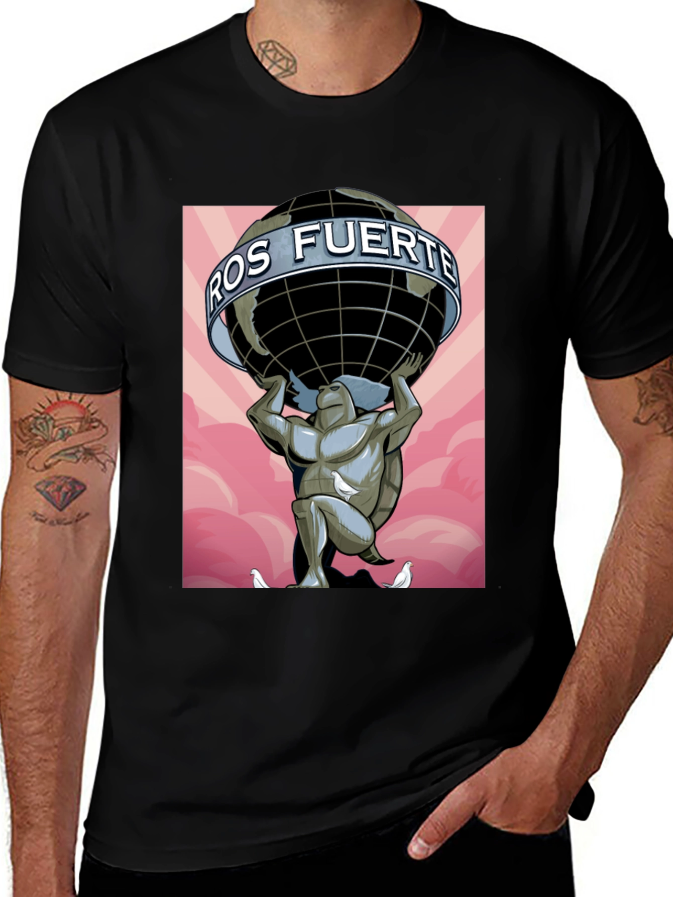 ROS FUERTE Atlas Graphic T-Shirt