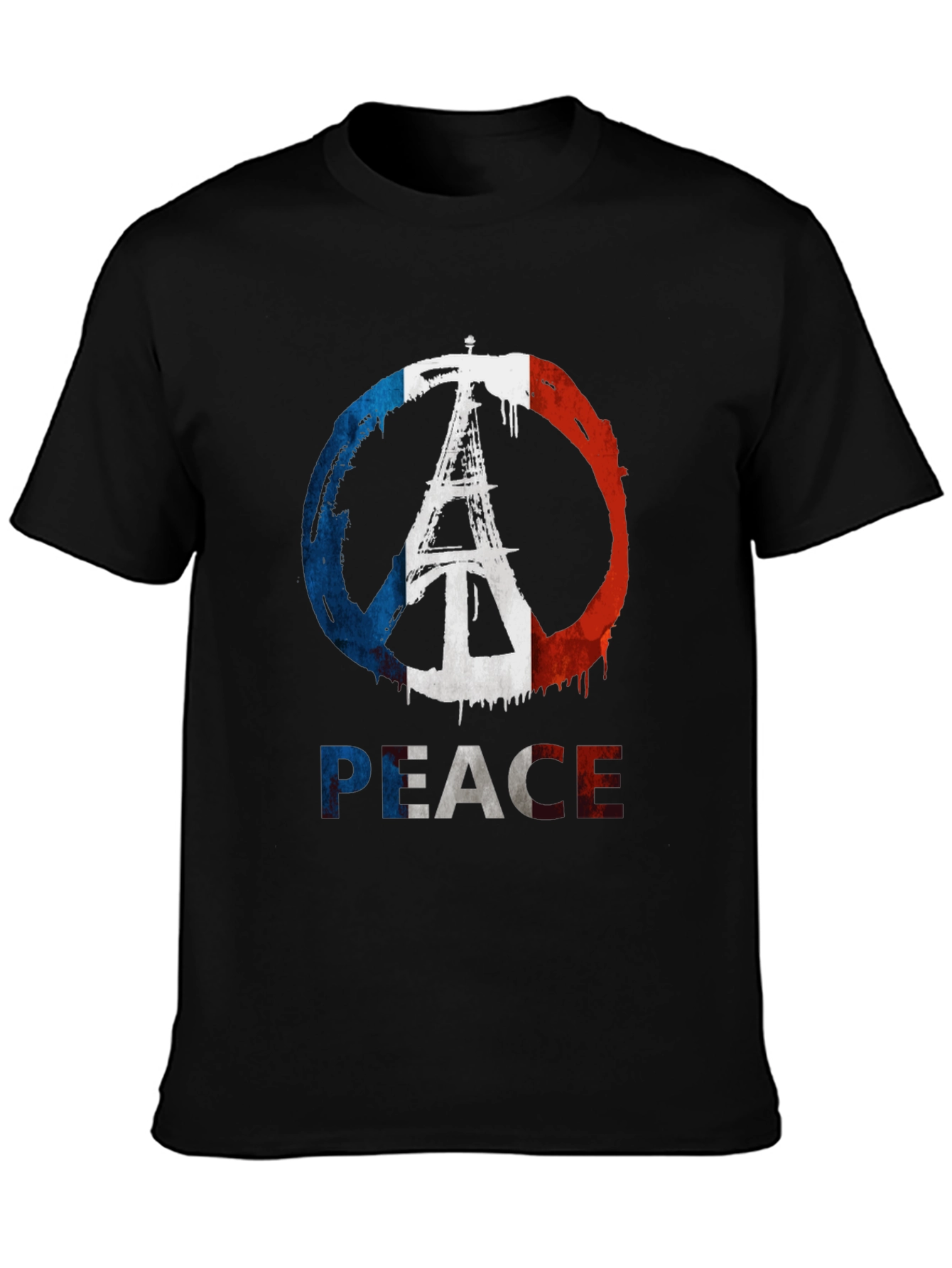 Peace Paris Eiffel Tower T-Shirt