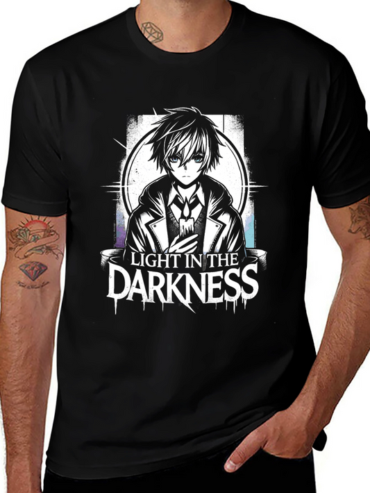 Anime Light in the Darkness Graphic T-Shirt