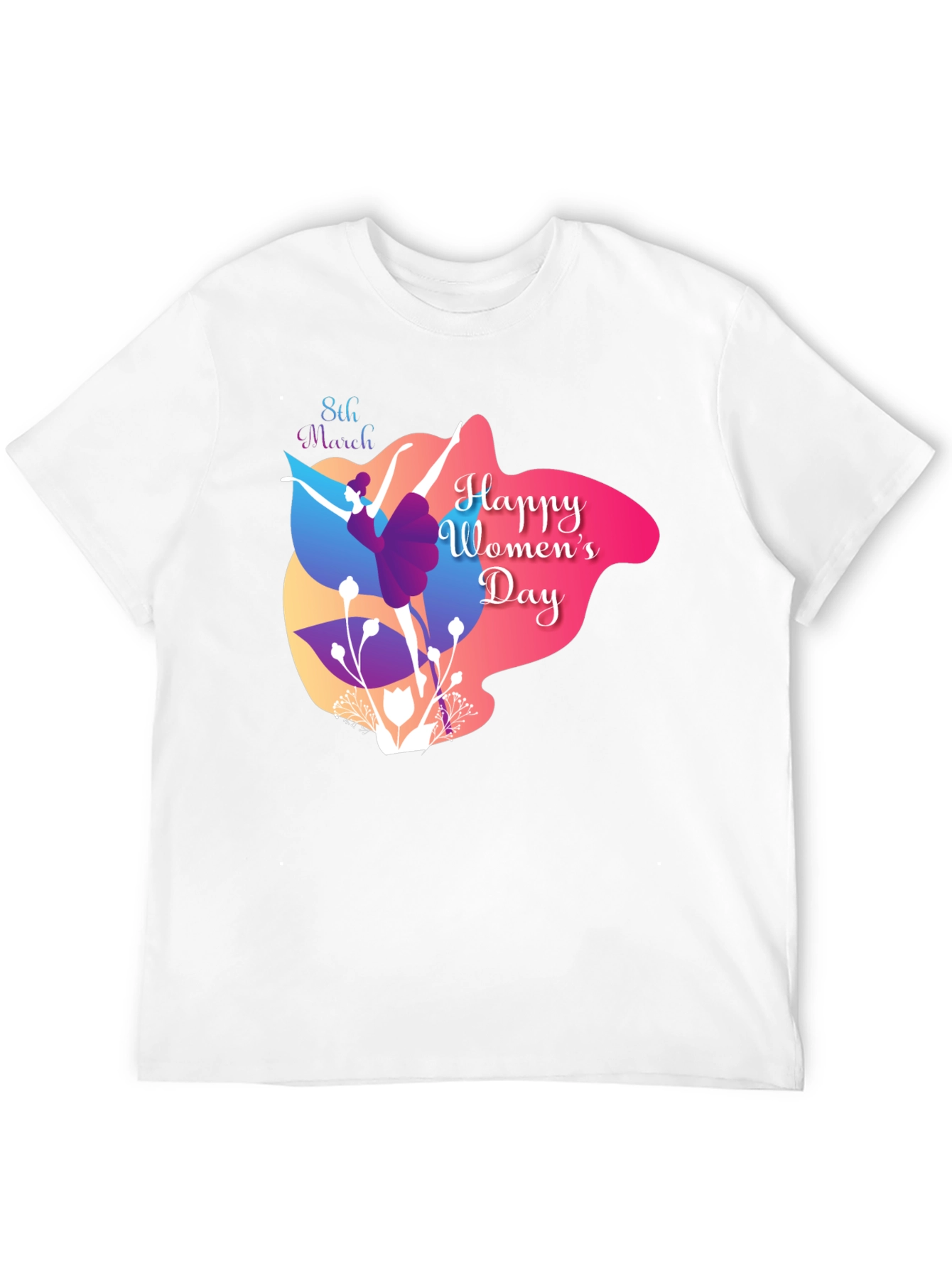 Womens Day T-Shirt - Dancer Design