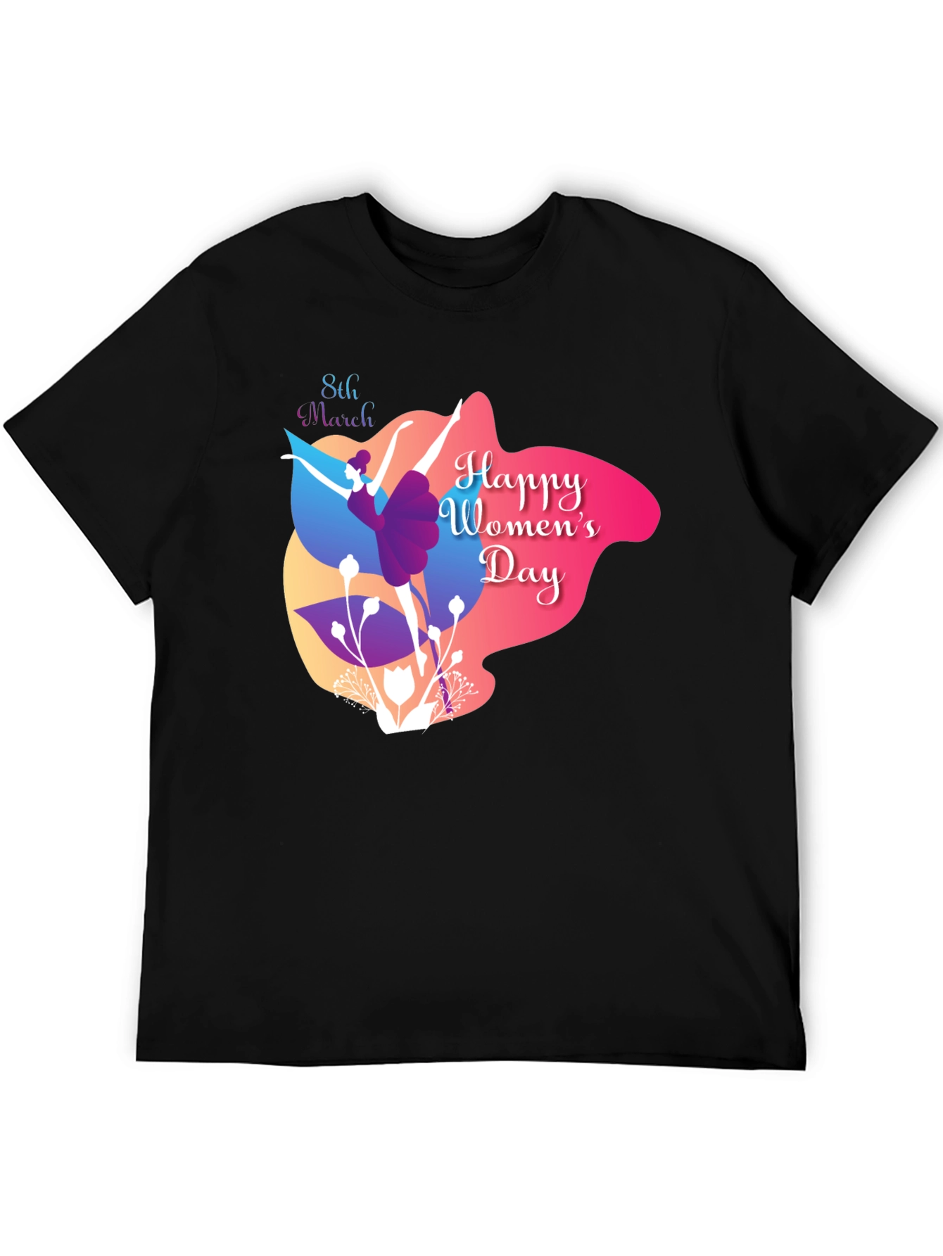Womens Day T-Shirt - Dancer Design