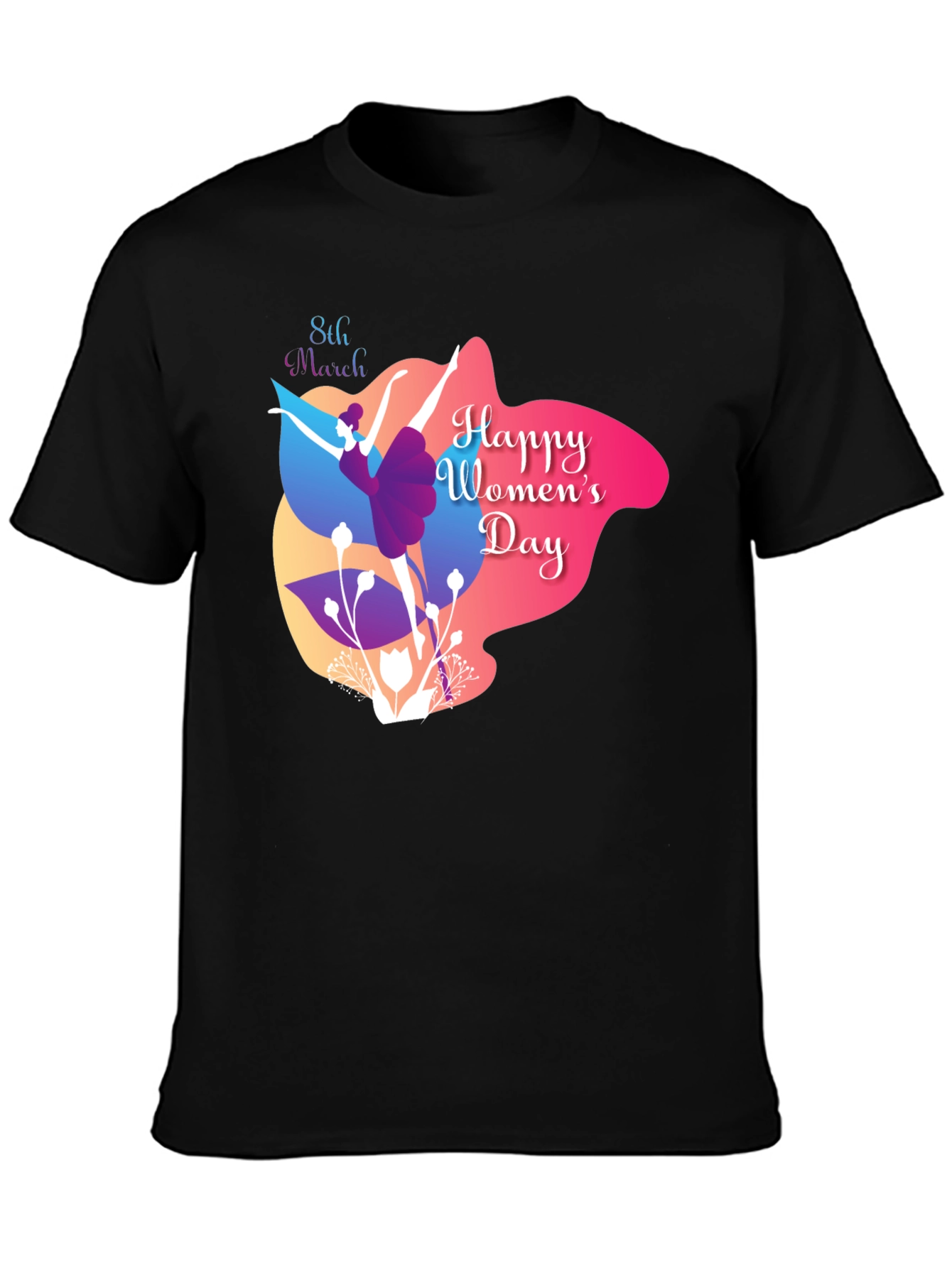 Womens Day T-Shirt - Dancer Design