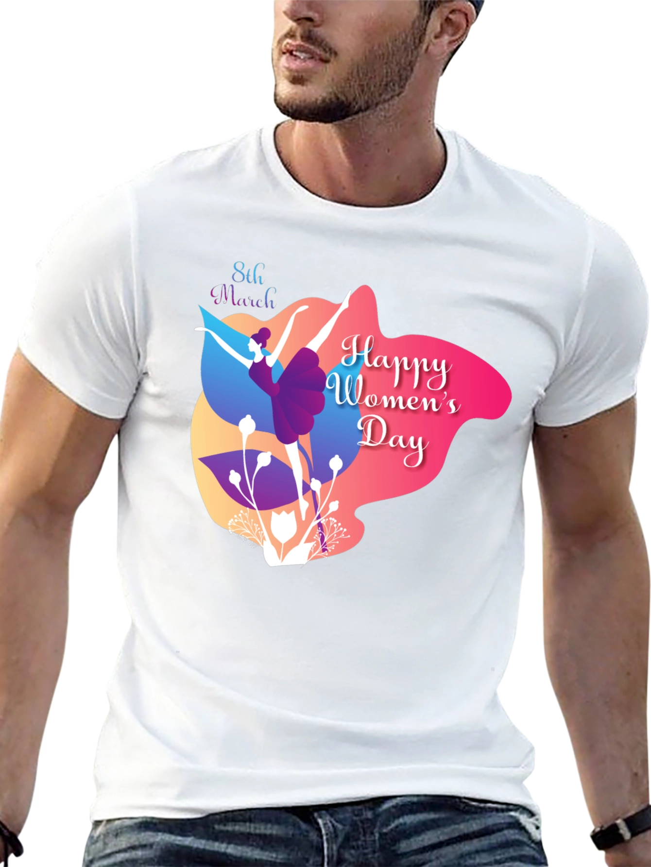 Womens Day T-Shirt - Dancer Design
