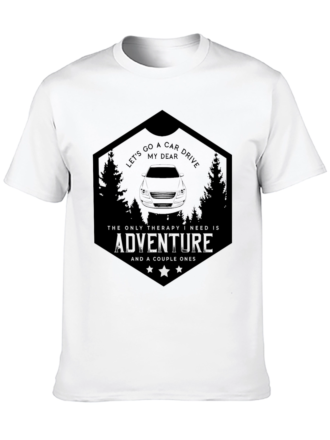 Adventure Car Drive Graphic T-Shirt
