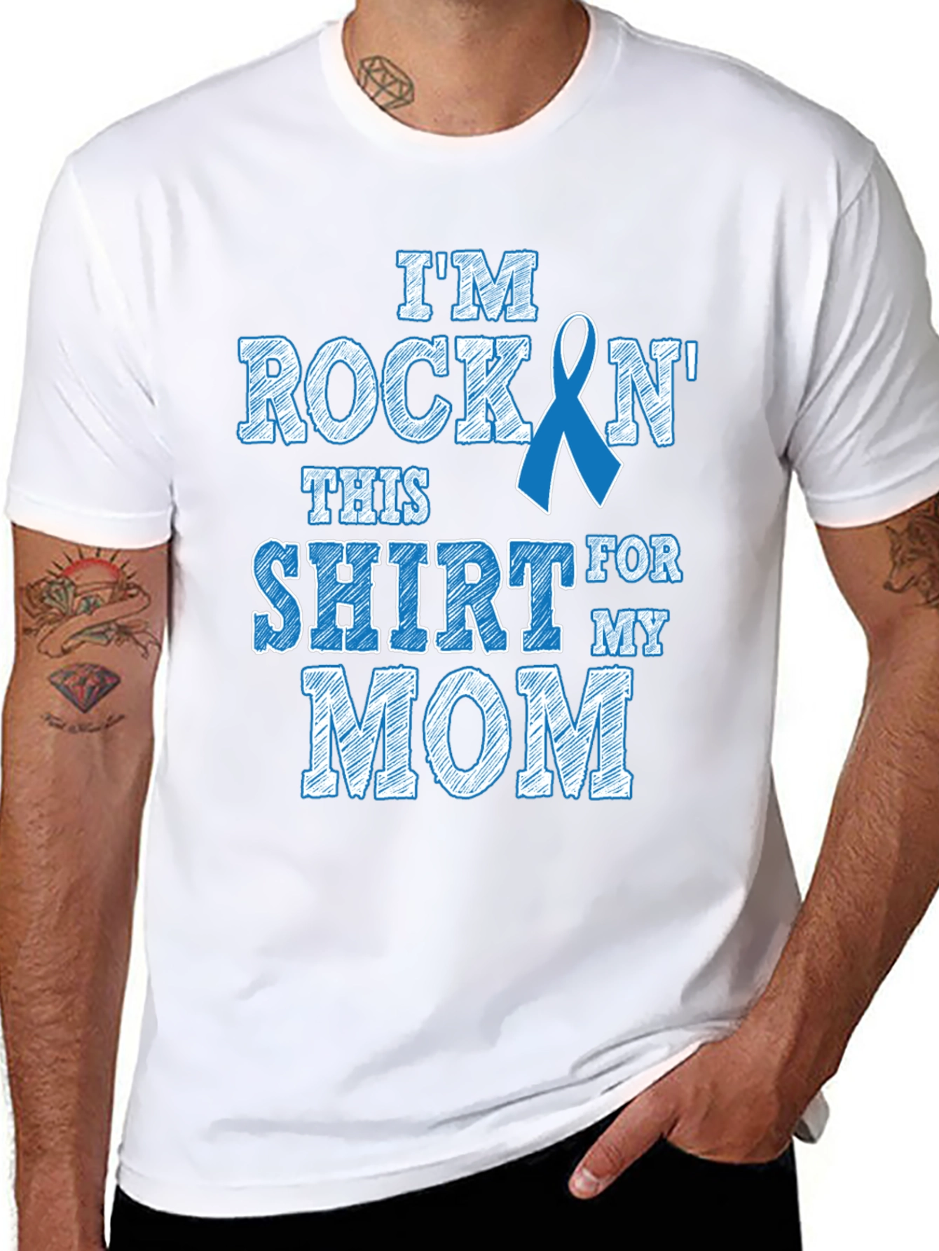Rockin This Shirt For My Mom T-Shirt