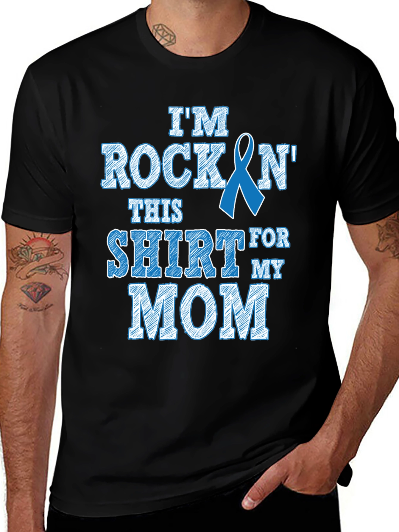 Rockin This Shirt For My Mom T-Shirt