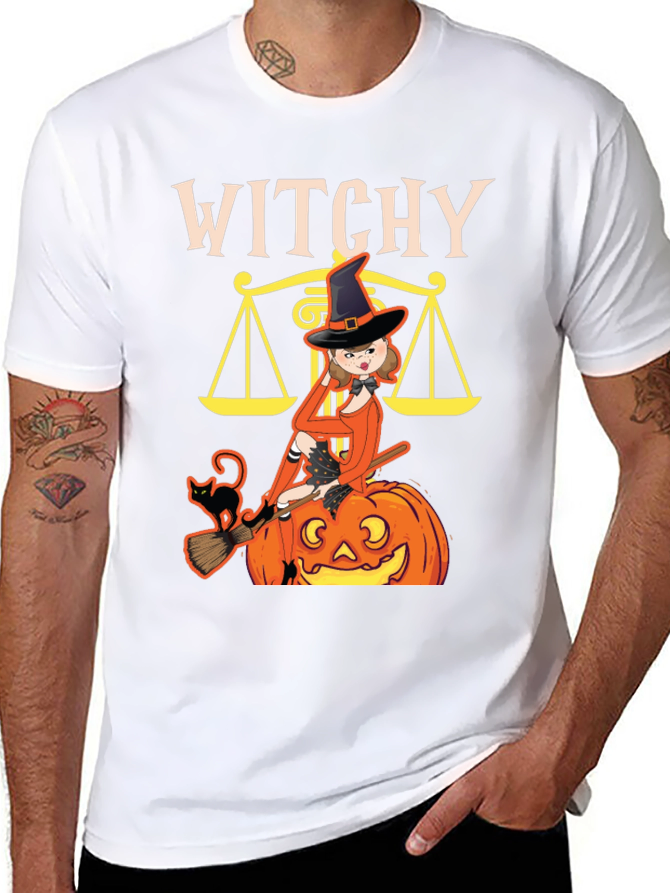 Witchy Lawyer Halloween T-Shirt