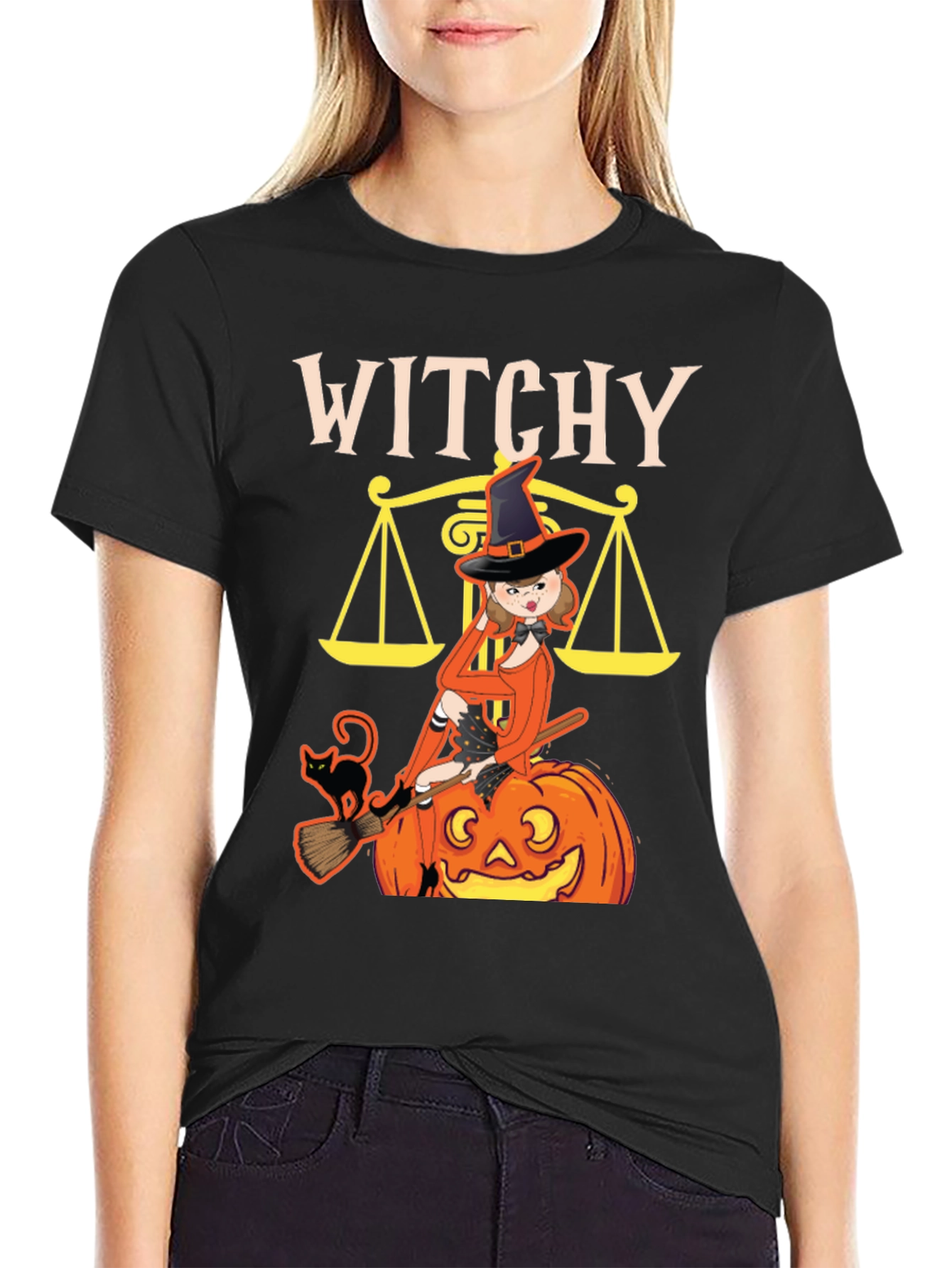 Witchy Lawyer Halloween T-Shirt