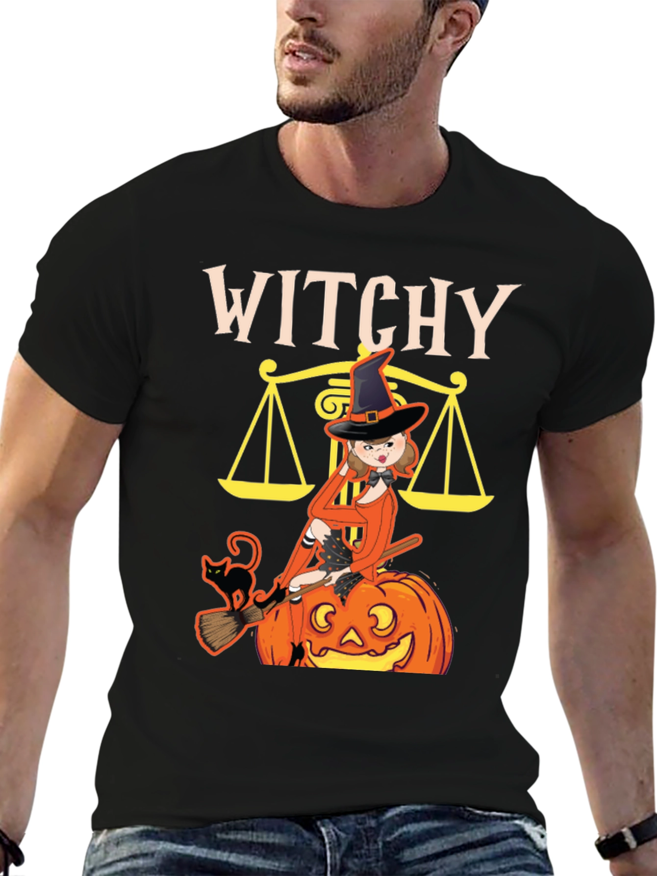 Witchy Lawyer Halloween T-Shirt
