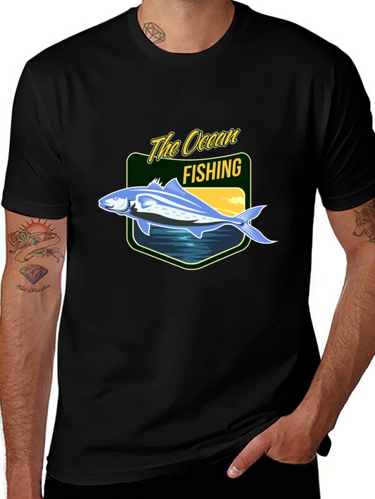 The Ocean Fishing Graphic T-Shirt