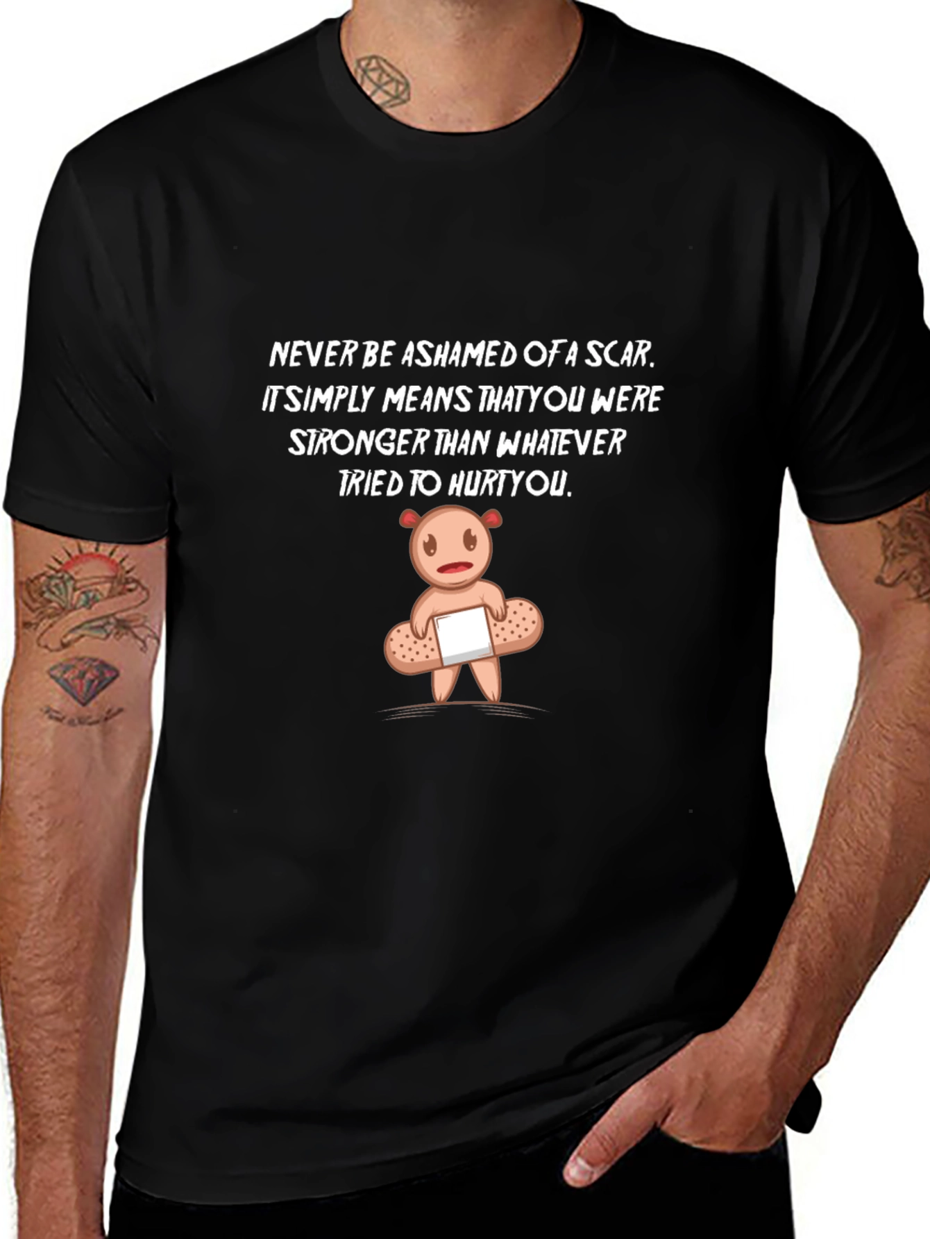 Never Be Ashamed Scar T-Shirt