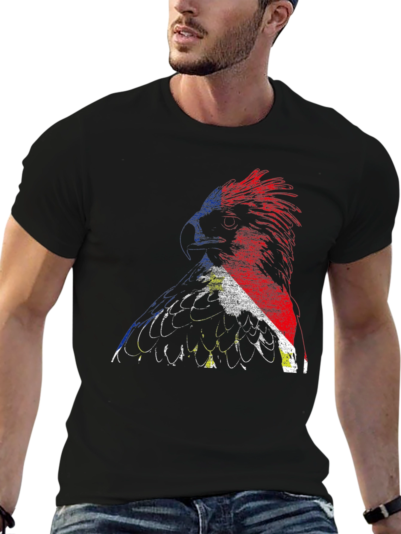 Philippine Eagle Graphic Tee - Black
