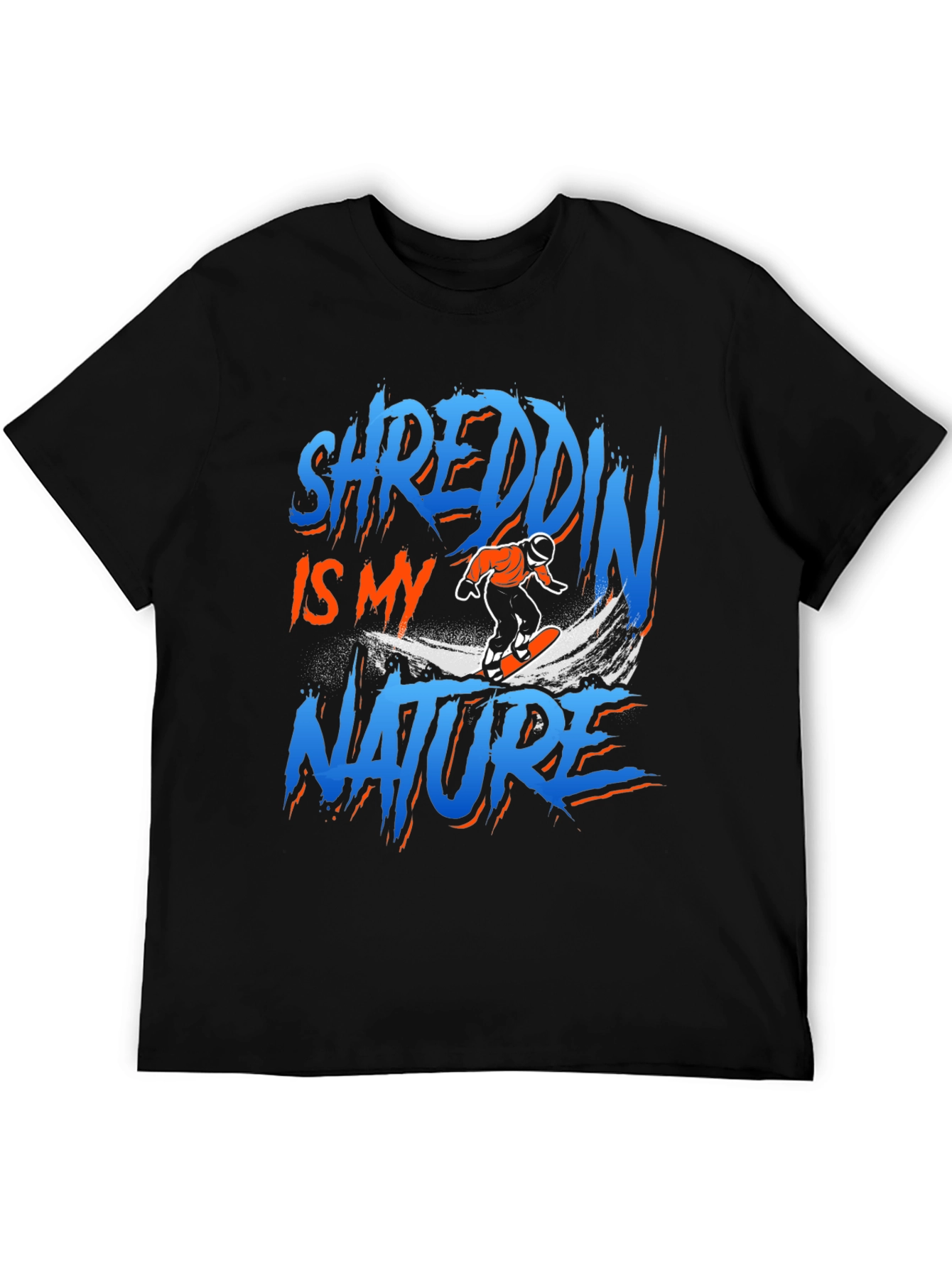 Shreddin Is My Nature Graphic Tee