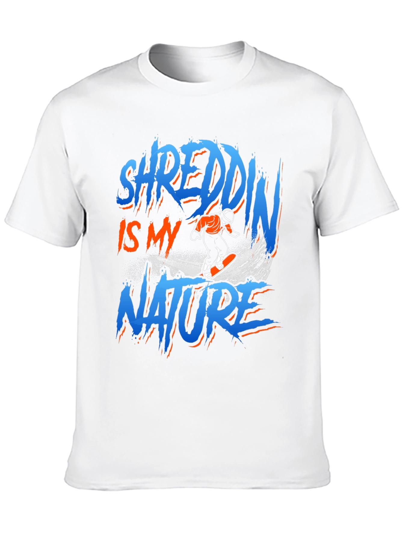 Shreddin Is My Nature Graphic Tee