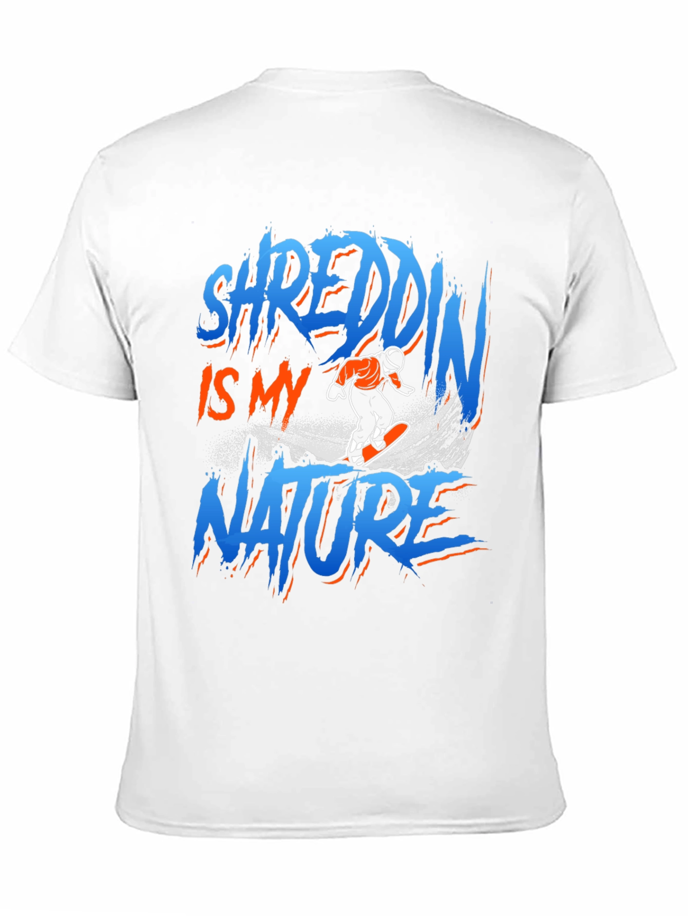 Shreddin Is My Nature Graphic Tee