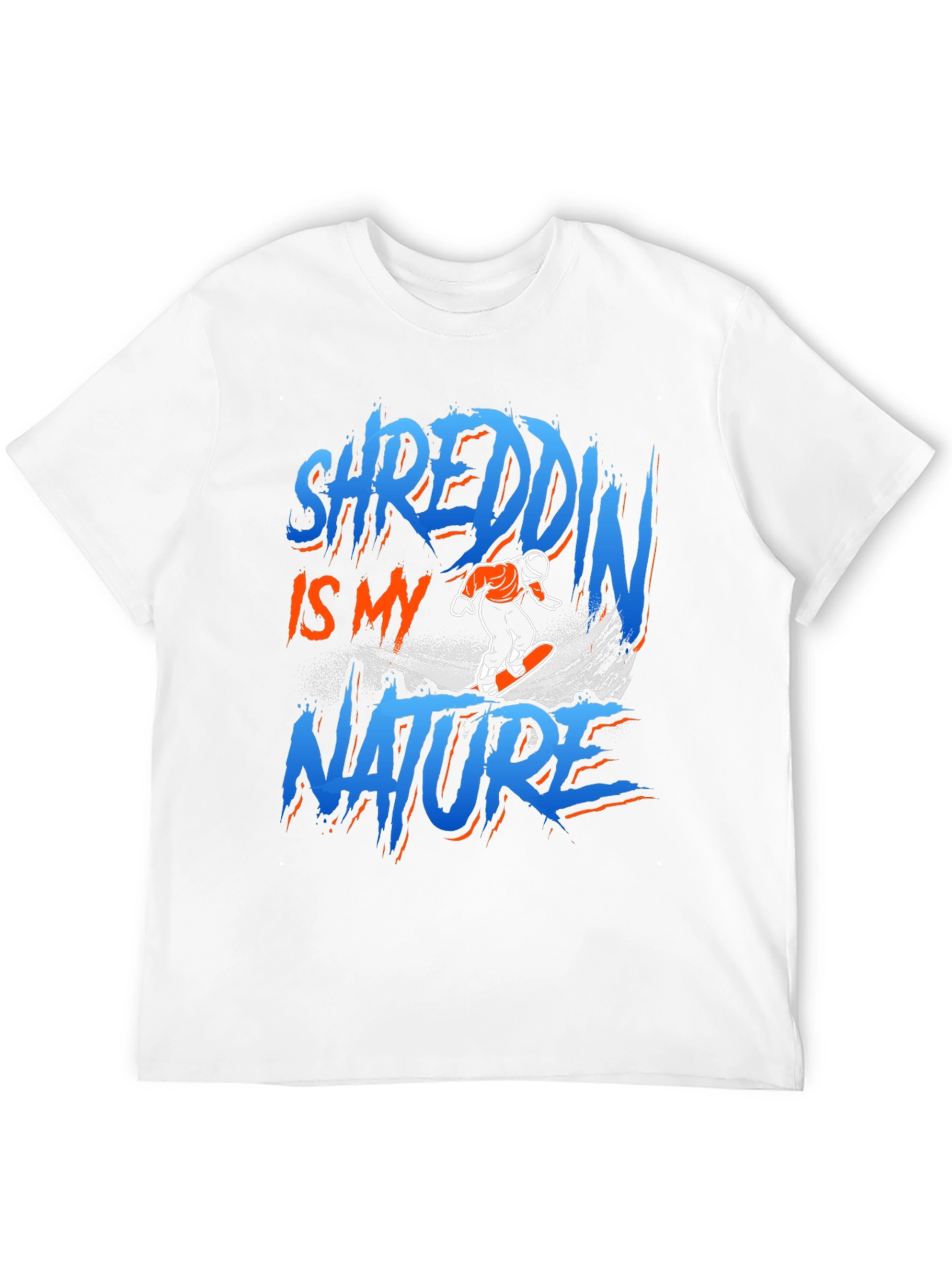 Shreddin Is My Nature Graphic Tee