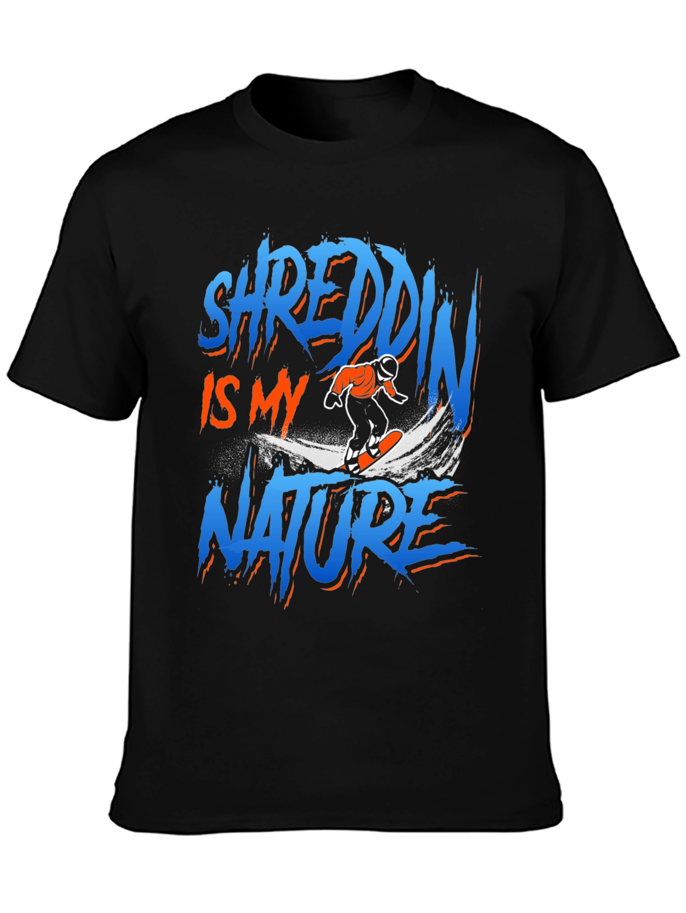 Shreddin Is My Nature Graphic Tee