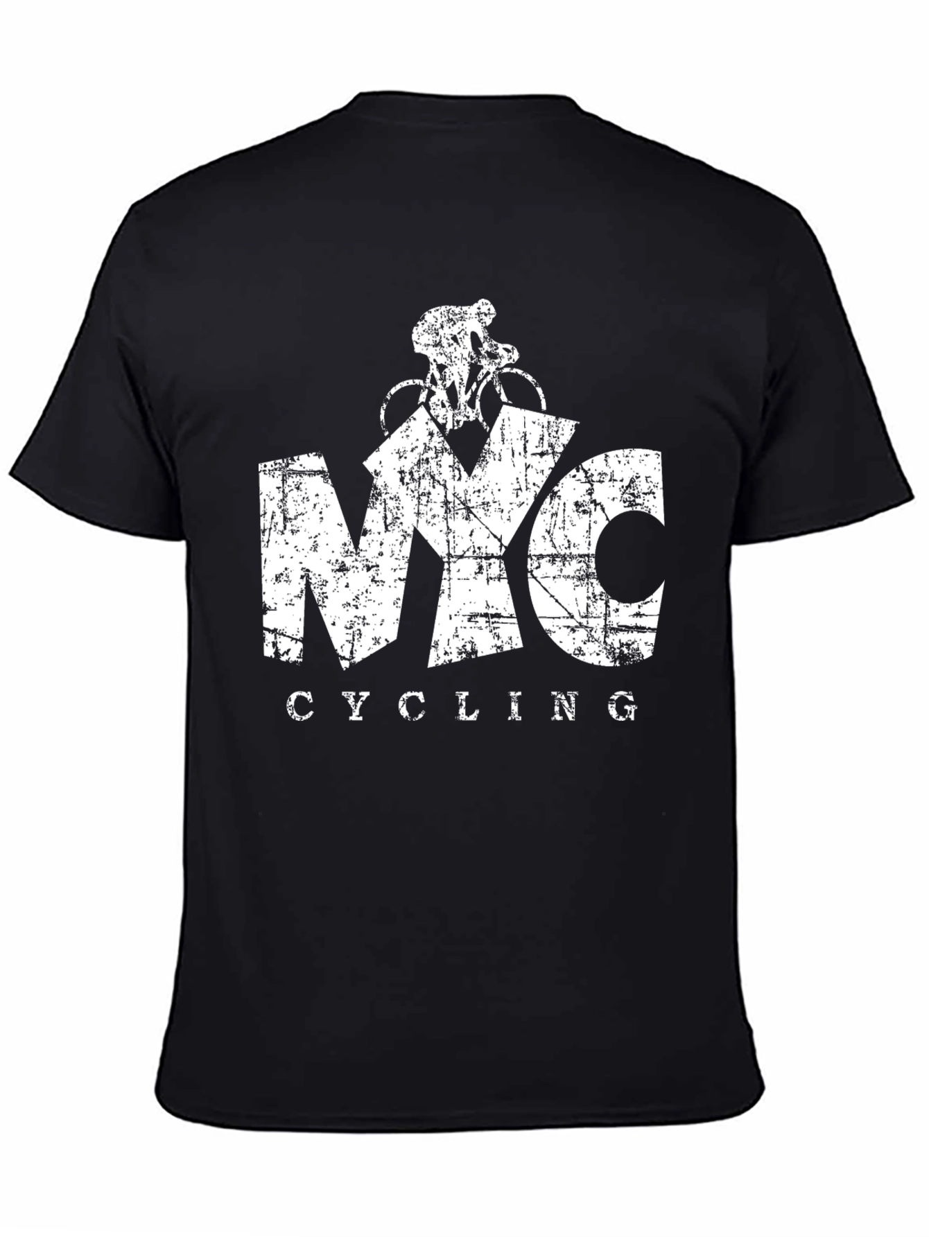 NYC Cycling Black T-Shirt