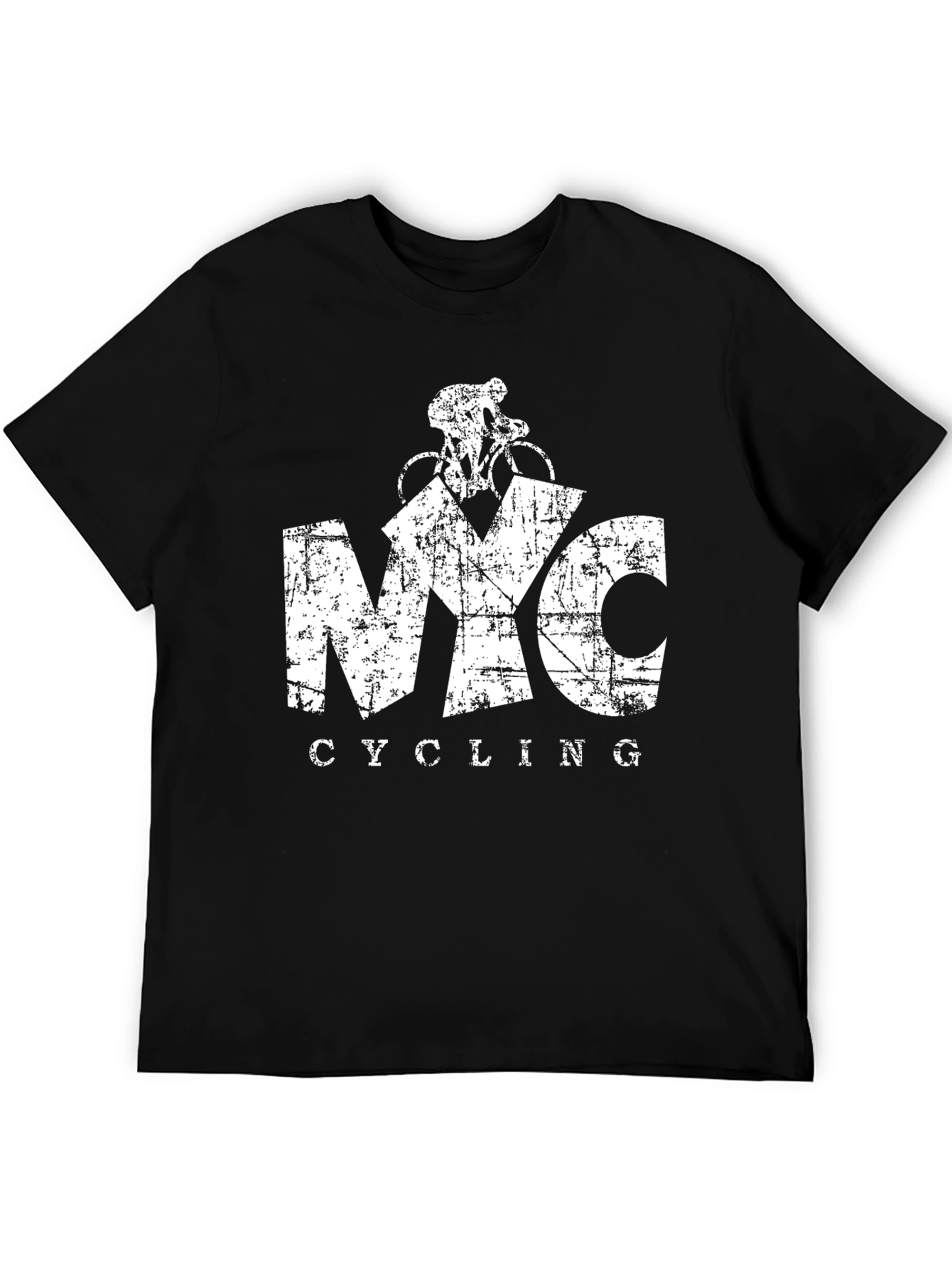 NYC Cycling Black T-Shirt