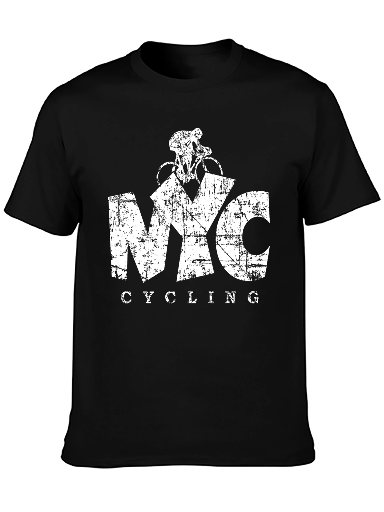 NYC Cycling Black T-Shirt